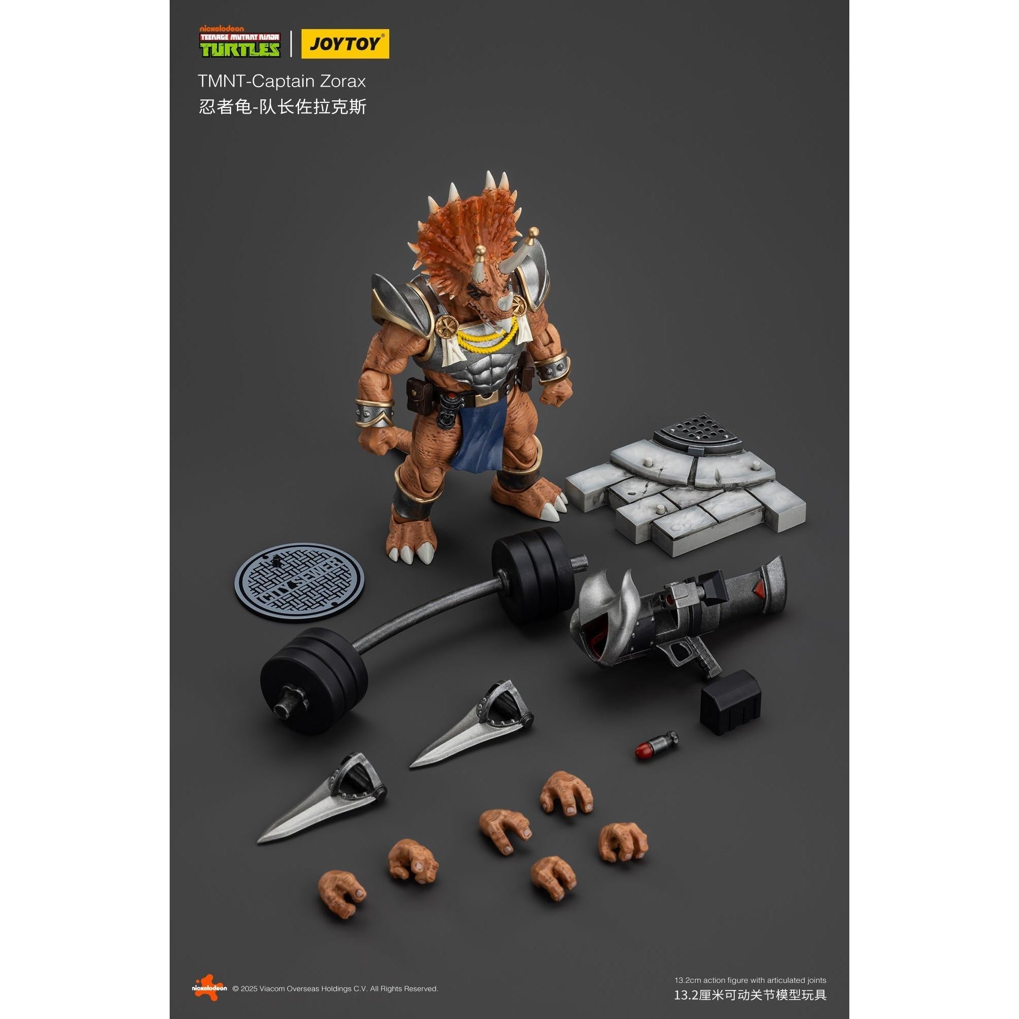 TMNT: Captain Zorax - 1/18-Actionfiguren-JoyToy-Mighty Underground