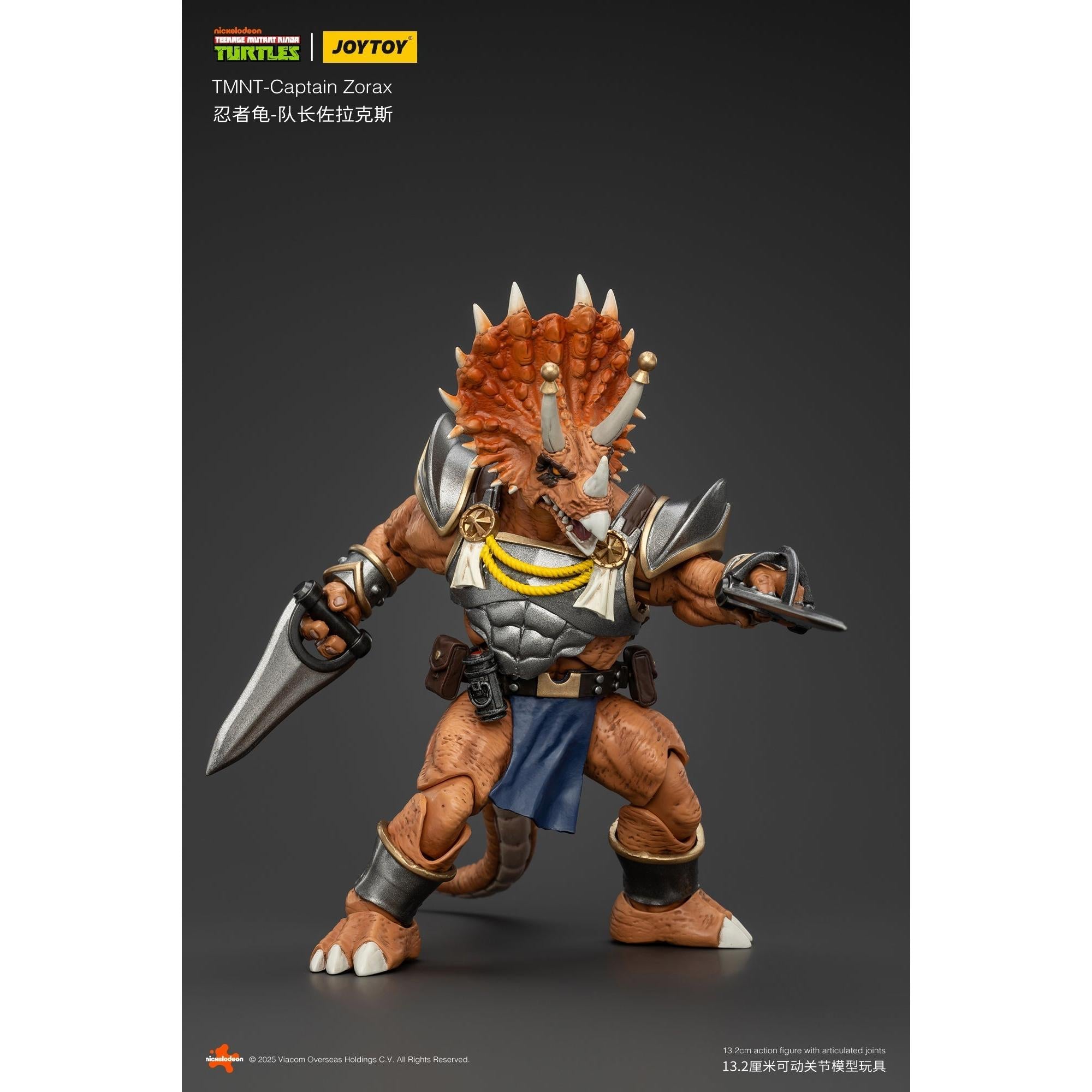 TMNT: Captain Zorax - 1/18-Actionfiguren-JoyToy-Mighty Underground