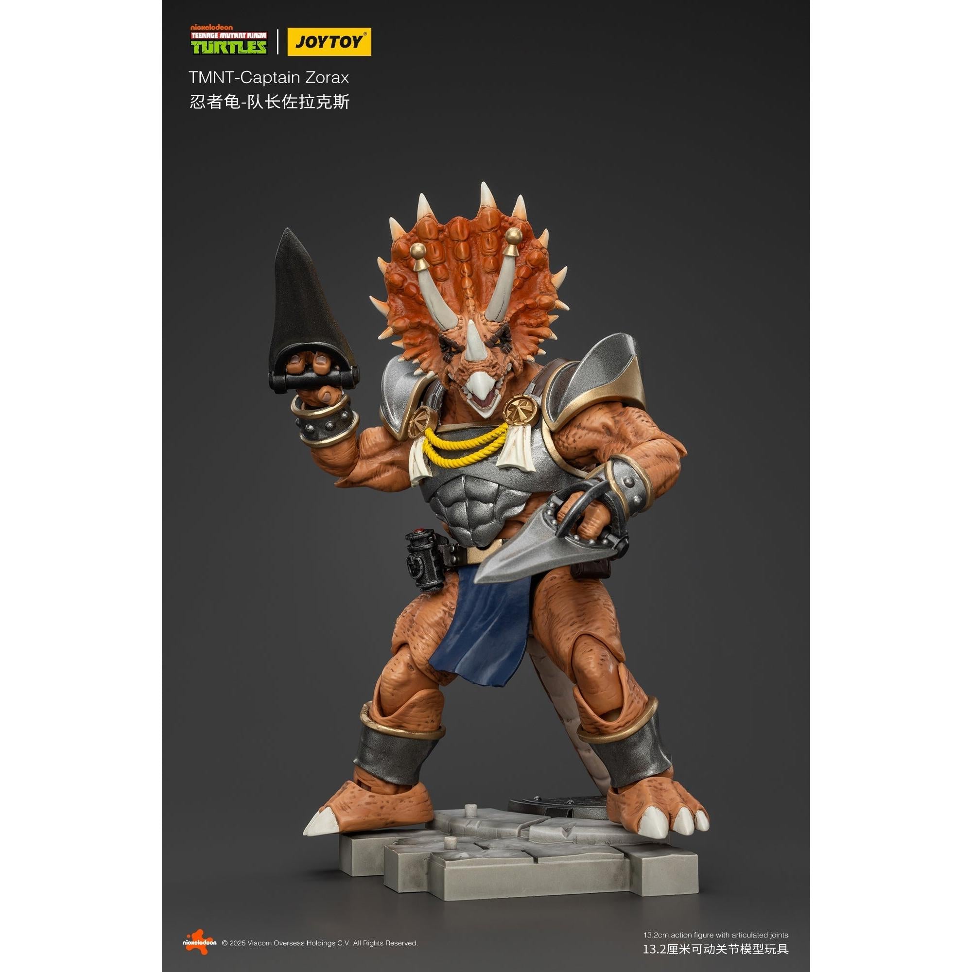 TMNT: Captain Zorax - 1/18-Actionfiguren-JoyToy-Mighty Underground