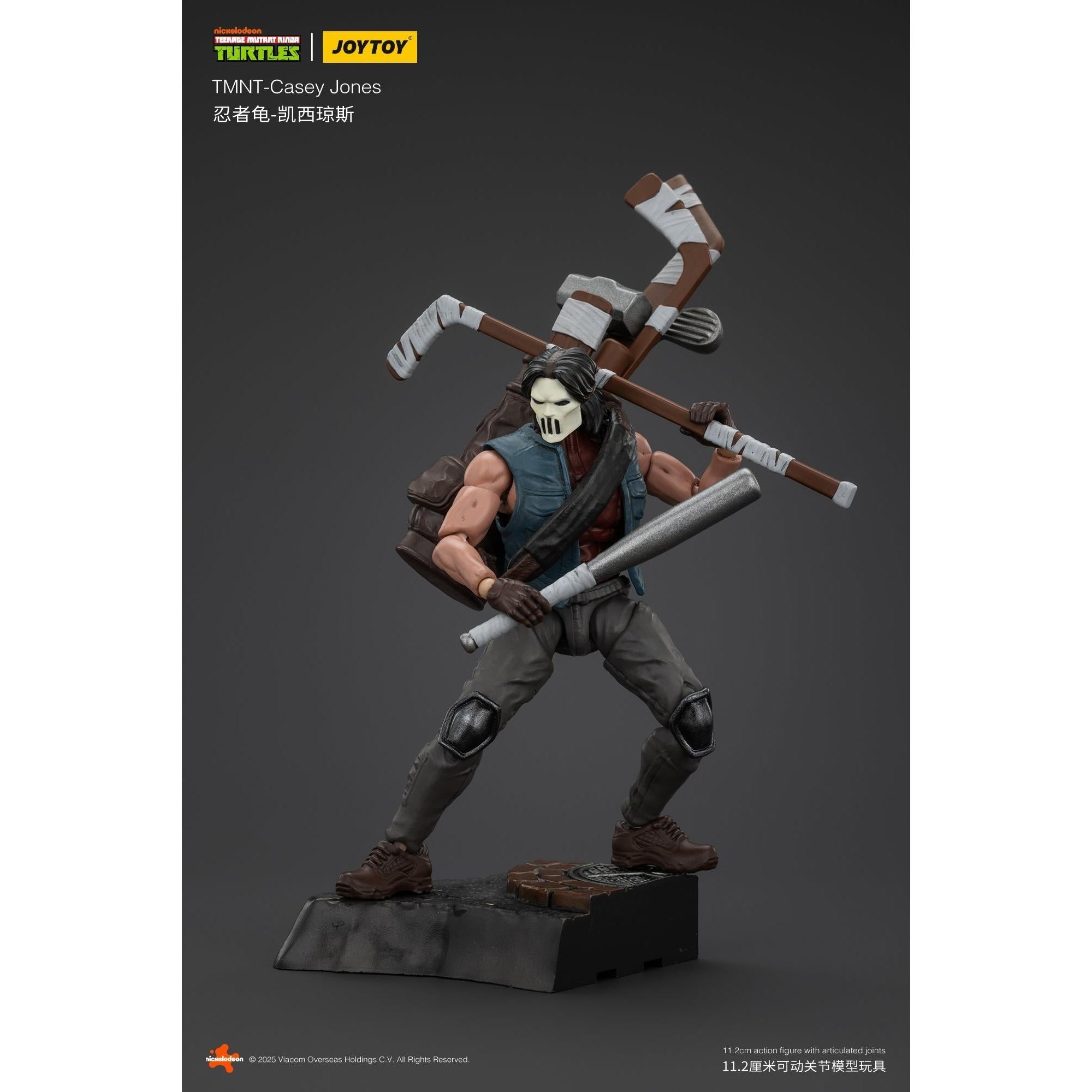 TMNT: Casey Jones - 1/18-Actionfiguren-JoyToy-Mighty Underground
