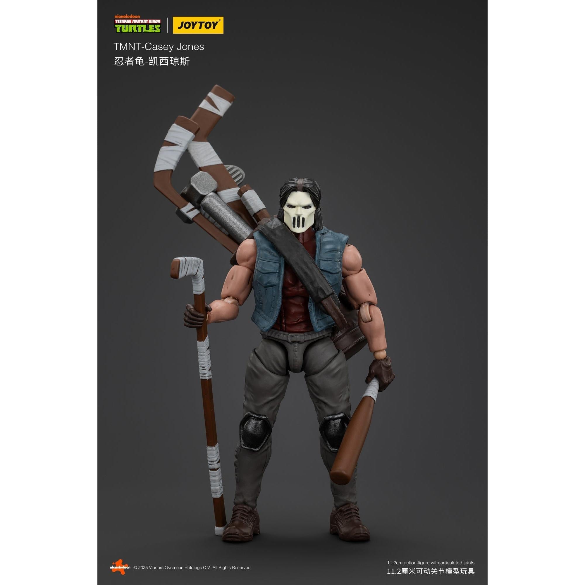 TMNT: Casey Jones - 1/18-Actionfiguren-JoyToy-Mighty Underground