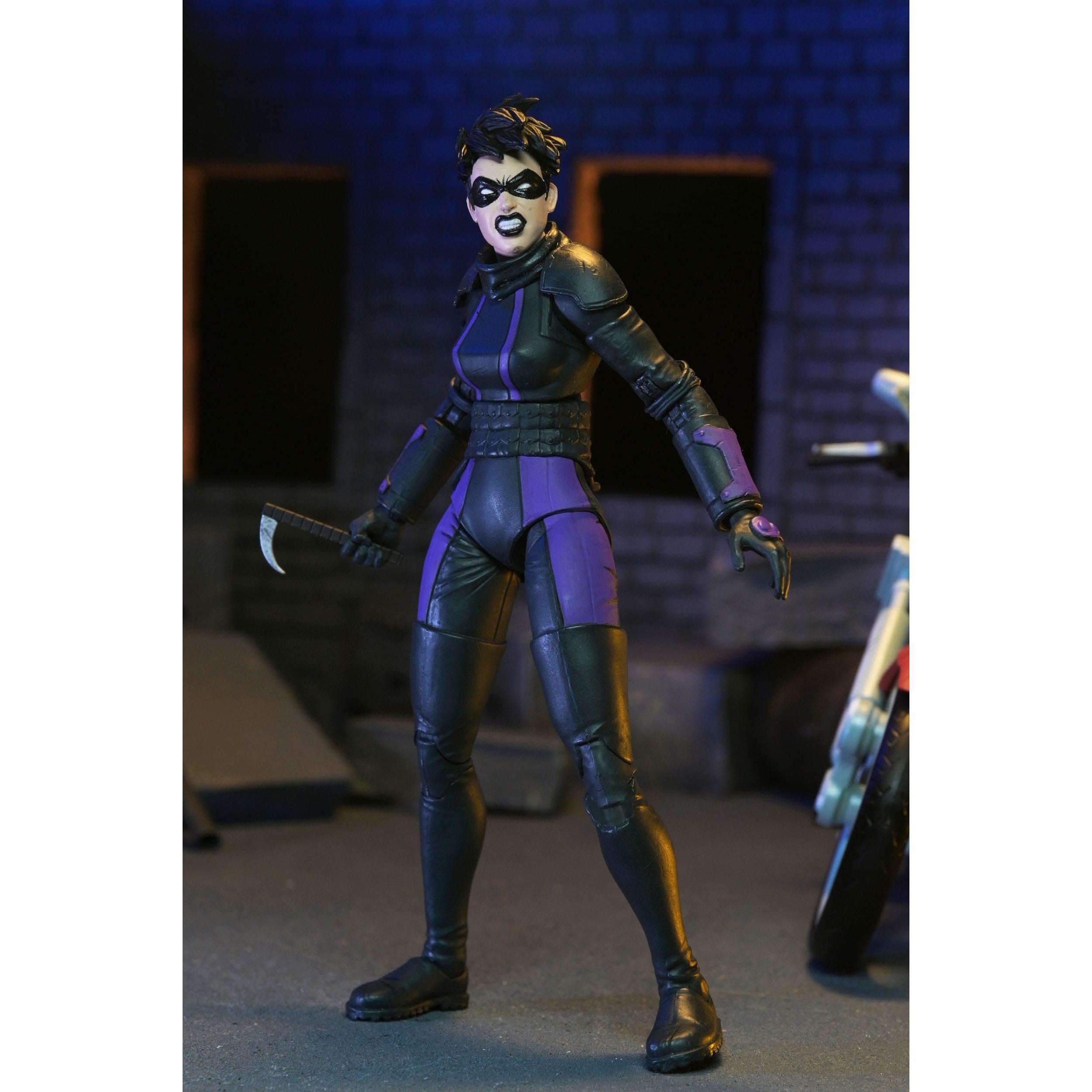 TMNT: Casey Marie with Motorcycle (The Last Ronin)-Actionfiguren-NECA-Mighty Underground