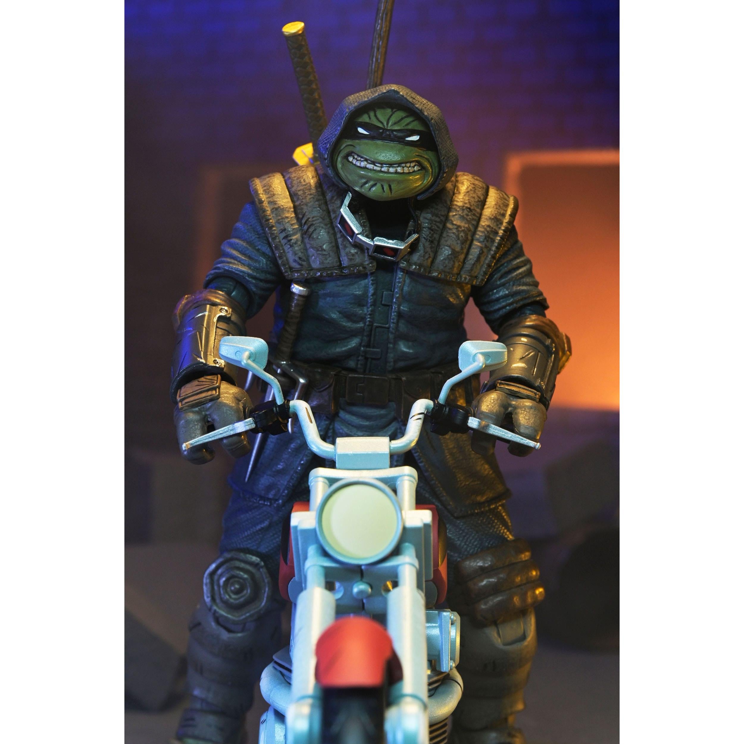 TMNT: Casey Marie with Motorcycle (The Last Ronin)-Actionfiguren-NECA-Mighty Underground