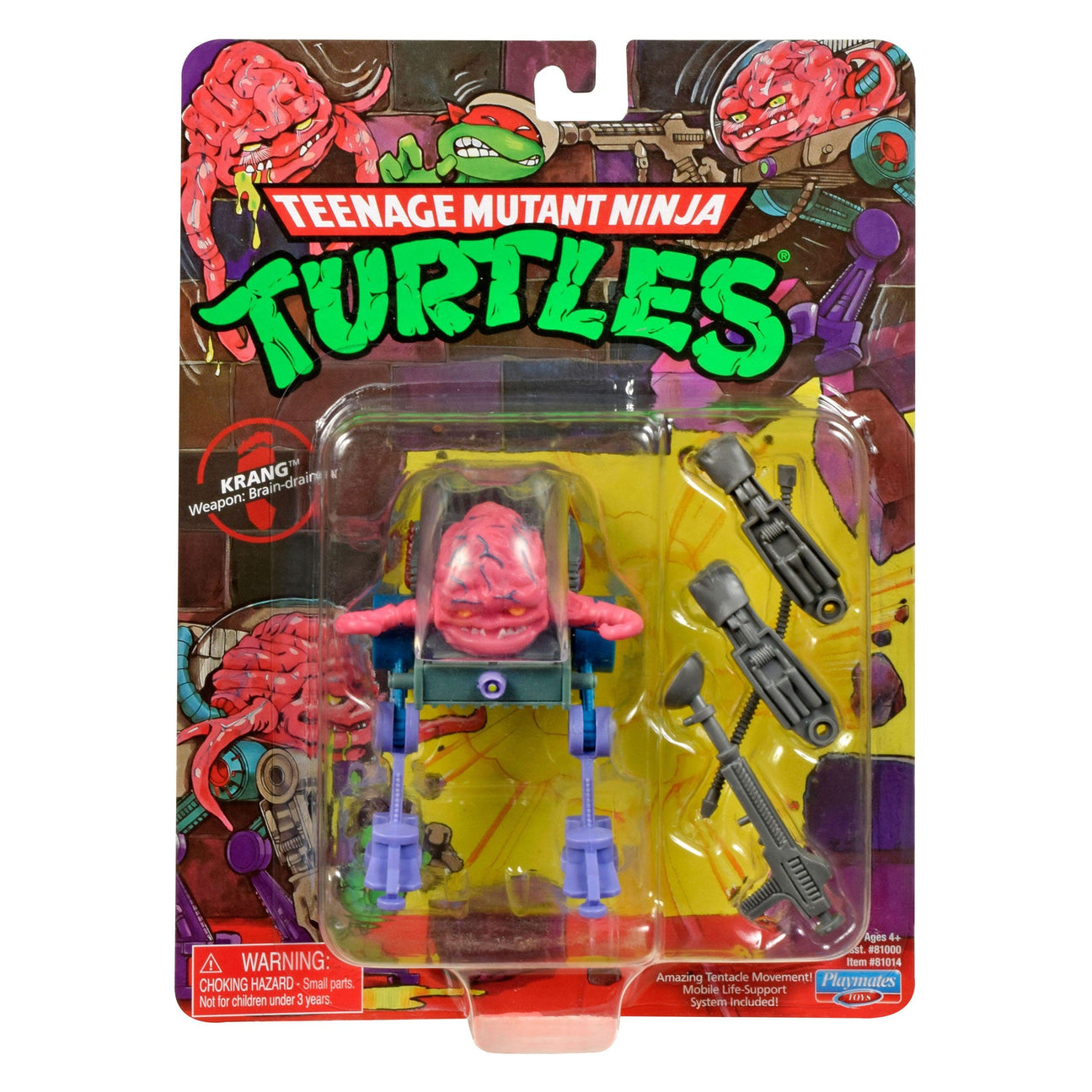 TMNT: Classic Krang-Actionfiguren-Playmates Toys-Mighty Underground