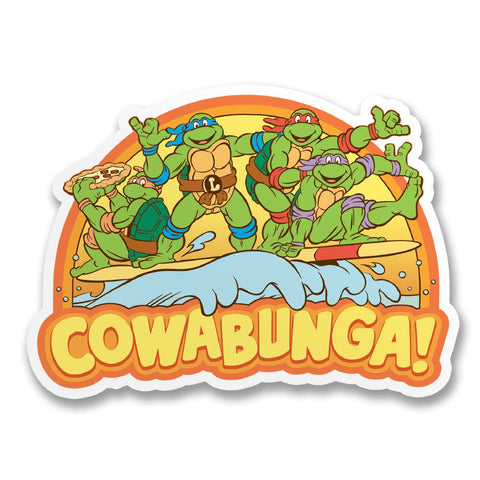 TMNT: Cowabunga - Sticker-Sticker-Mighty Underground-Mighty Underground