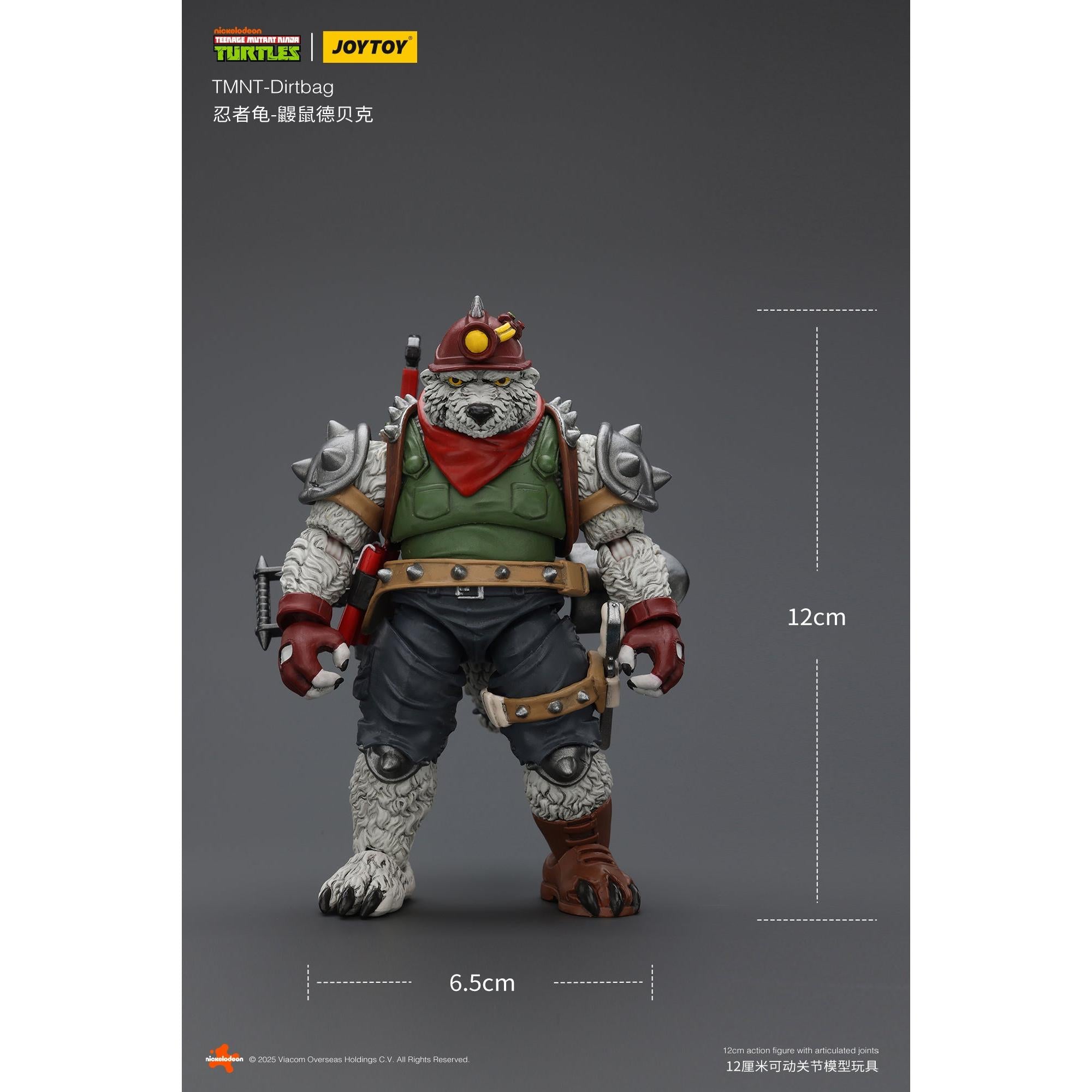 TMNT: Dirtbag - 1/18-Actionfiguren-JoyToy-Mighty Underground