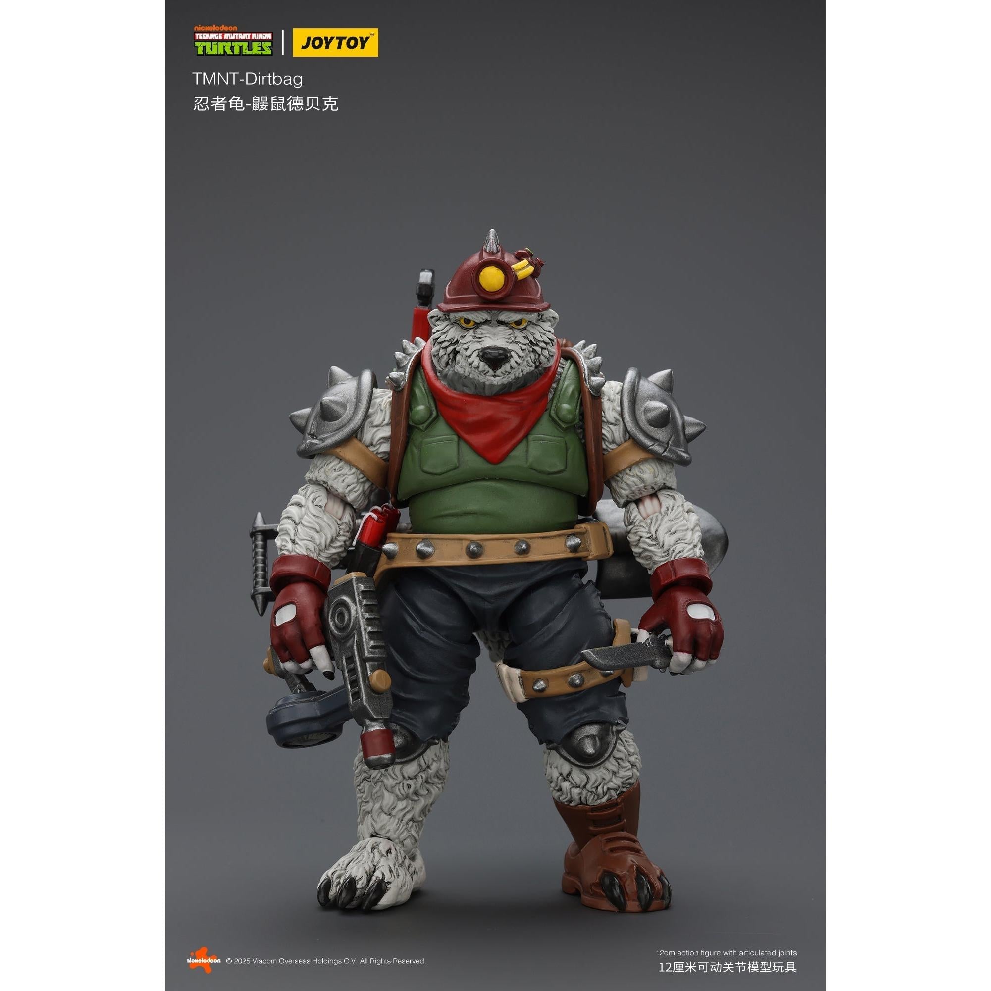 TMNT: Dirtbag - 1/18-Actionfiguren-JoyToy-Mighty Underground