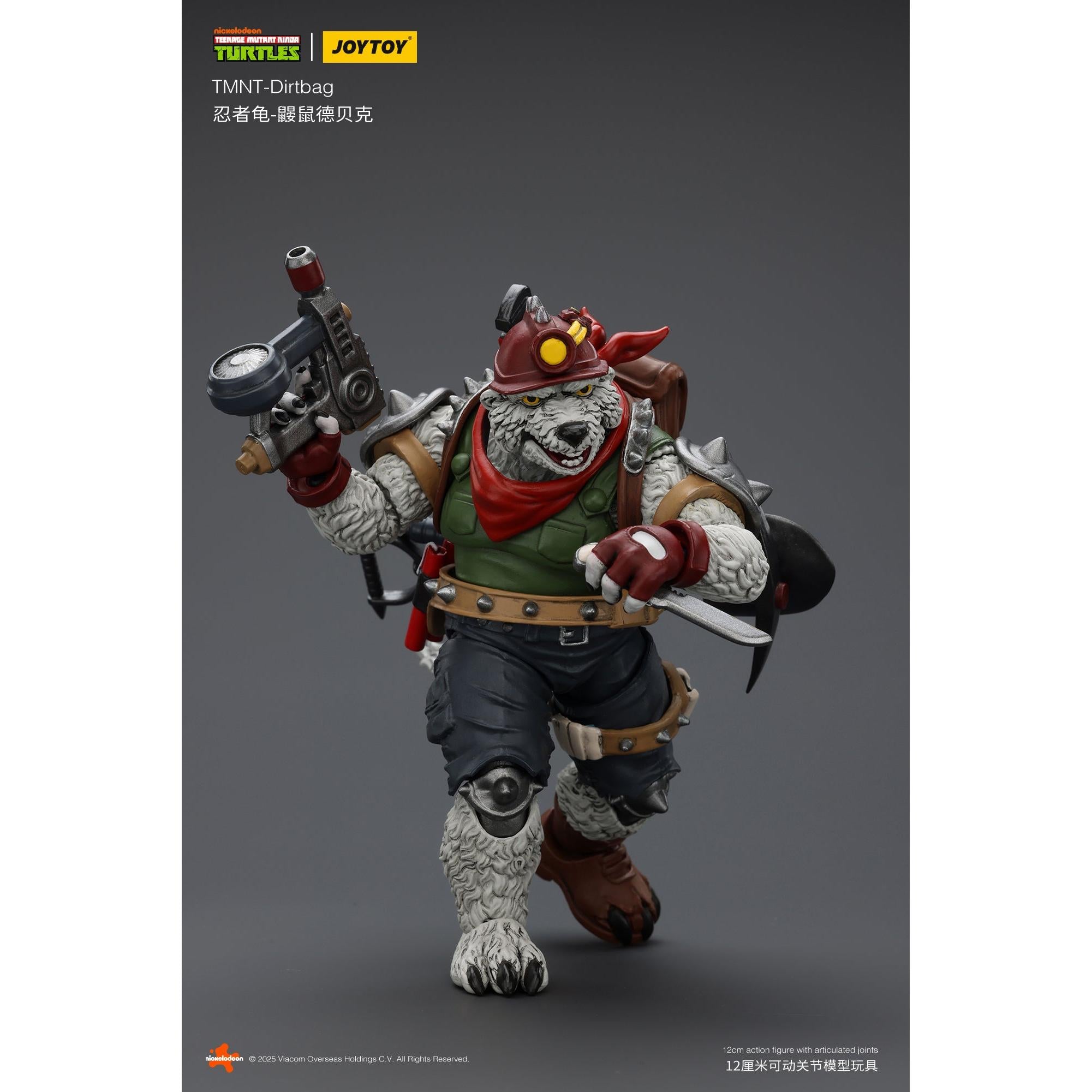 TMNT: Dirtbag - 1/18-Actionfiguren-JoyToy-Mighty Underground