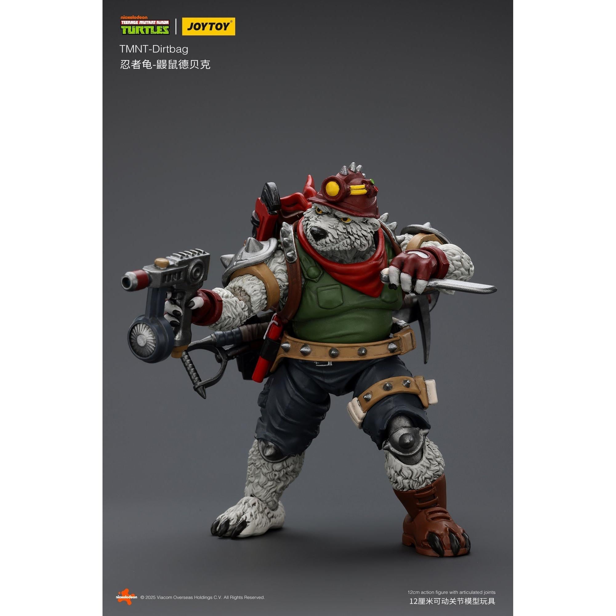 TMNT: Dirtbag - 1/18-Actionfiguren-JoyToy-Mighty Underground