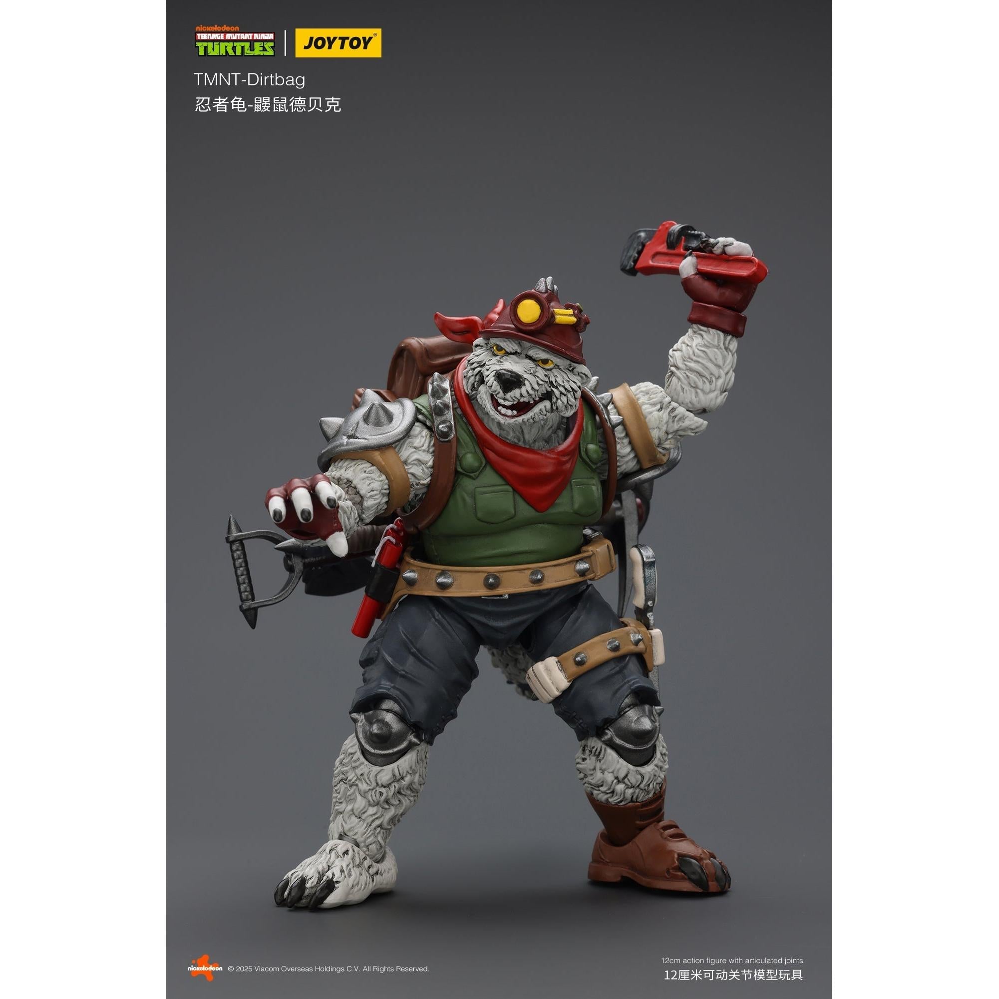 TMNT: Dirtbag - 1/18-Actionfiguren-JoyToy-Mighty Underground