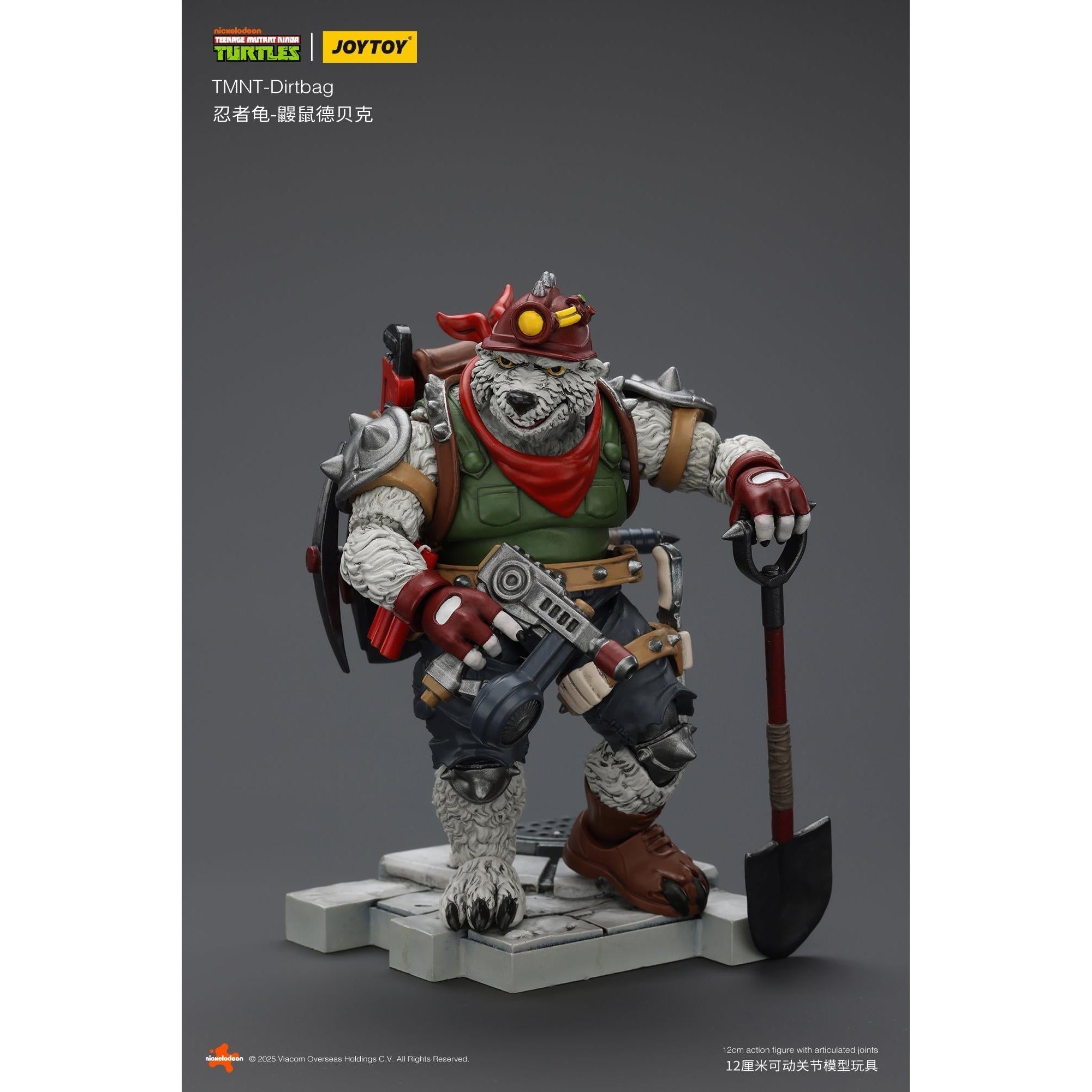 TMNT: Dirtbag - 1/18-Actionfiguren-JoyToy-Mighty Underground