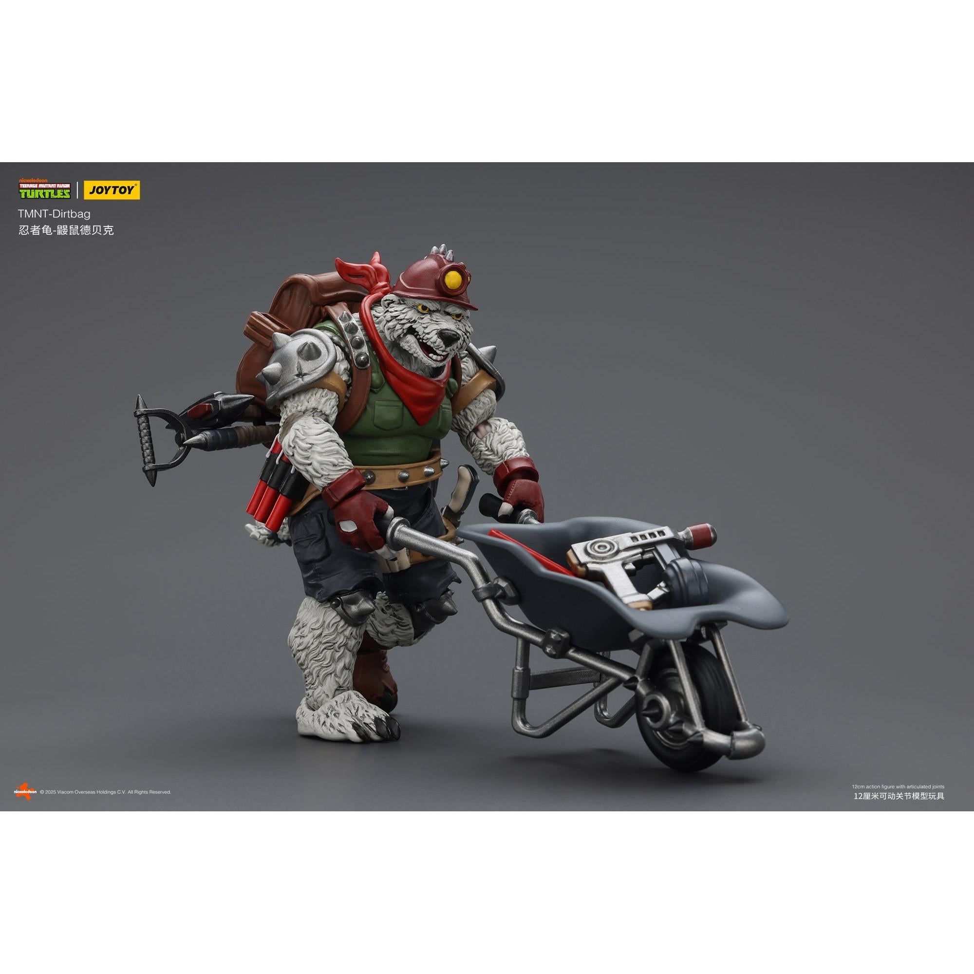 TMNT: Dirtbag - 1/18-Actionfiguren-JoyToy-Mighty Underground