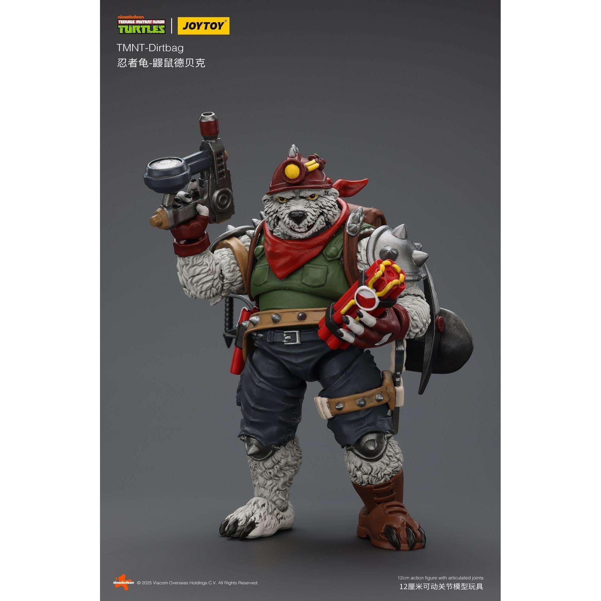 TMNT: Dirtbag - 1/18-Actionfiguren-JoyToy-Mighty Underground