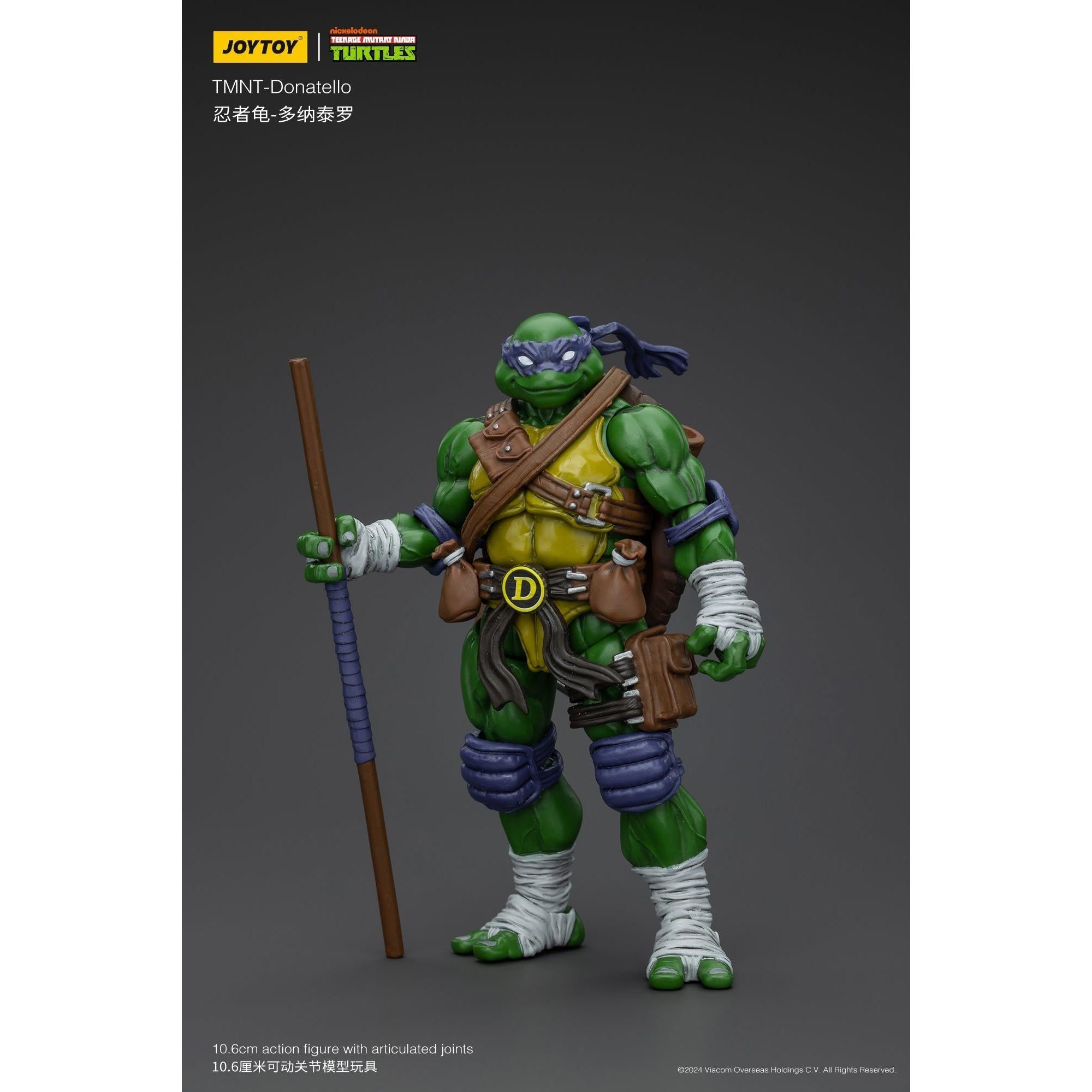 TMNT: Donatello - 1/18-Actionfiguren-JoyToy-Mighty Underground