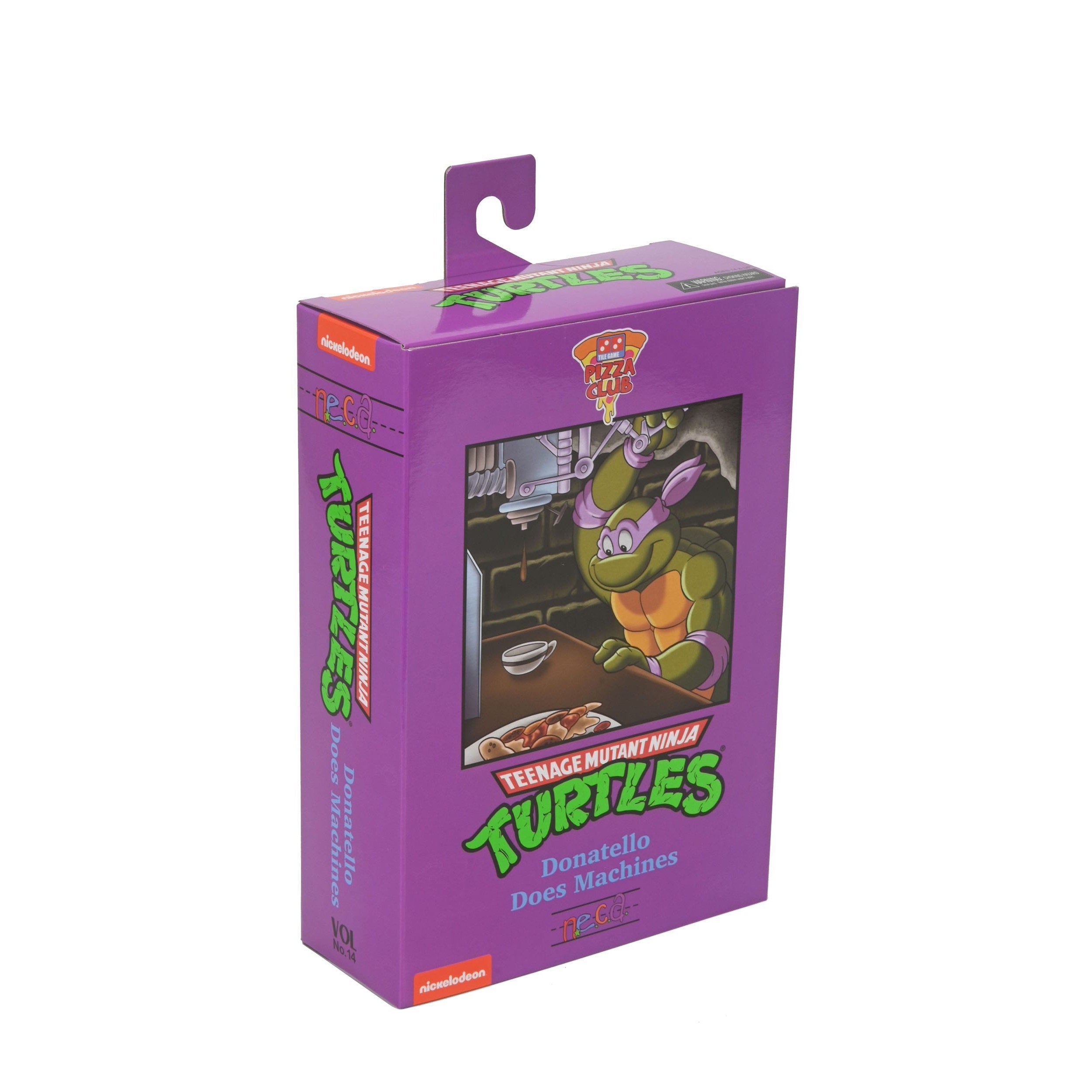 TMNT: Donatello (Cartoon, VHS, Pizza Club)-Actionfiguren-NECA-Mighty Underground