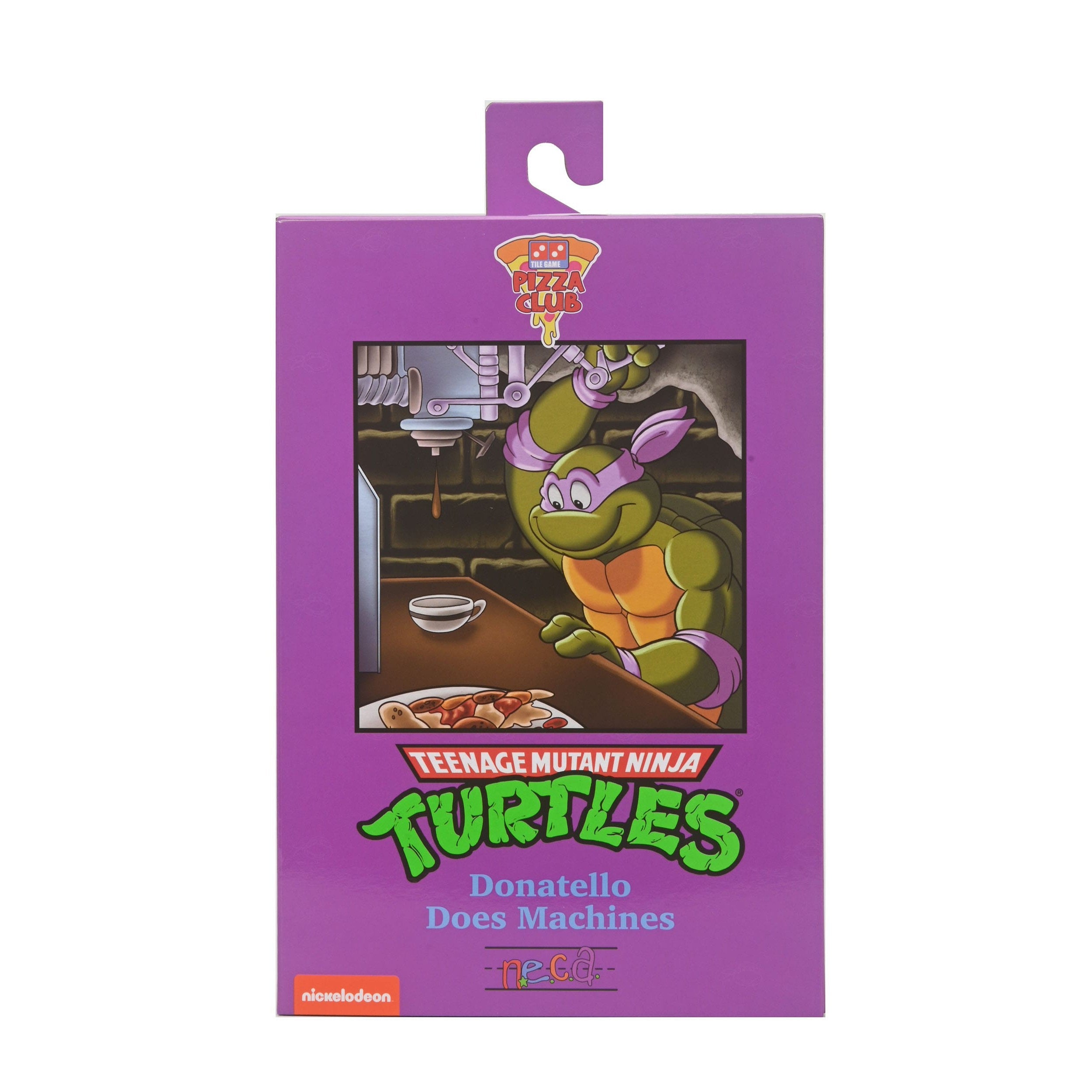 TMNT: Donatello (Cartoon, VHS, Pizza Club)-Actionfiguren-NECA-Mighty Underground
