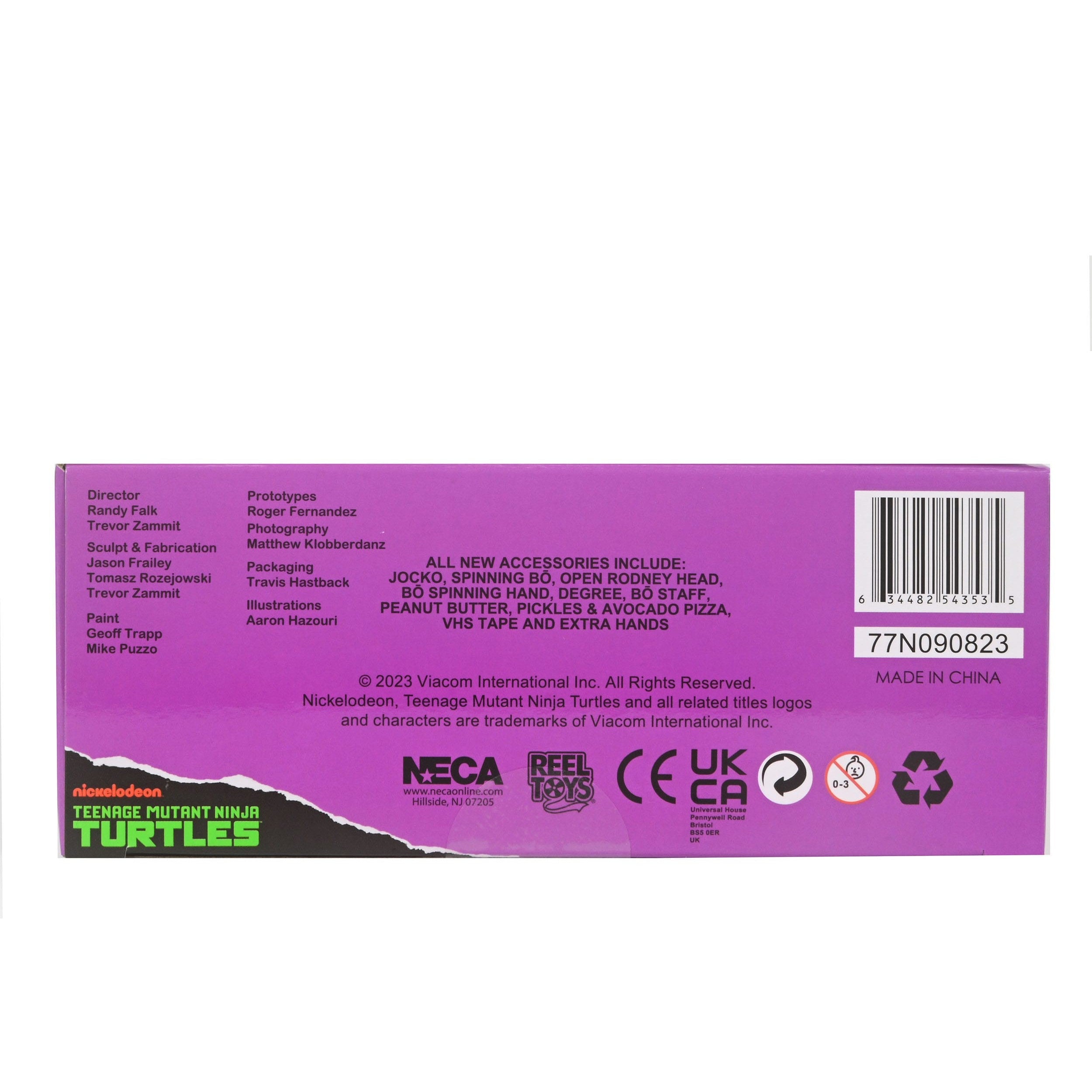 TMNT: Donatello (Cartoon, VHS, Pizza Club)-Actionfiguren-NECA-Mighty Underground