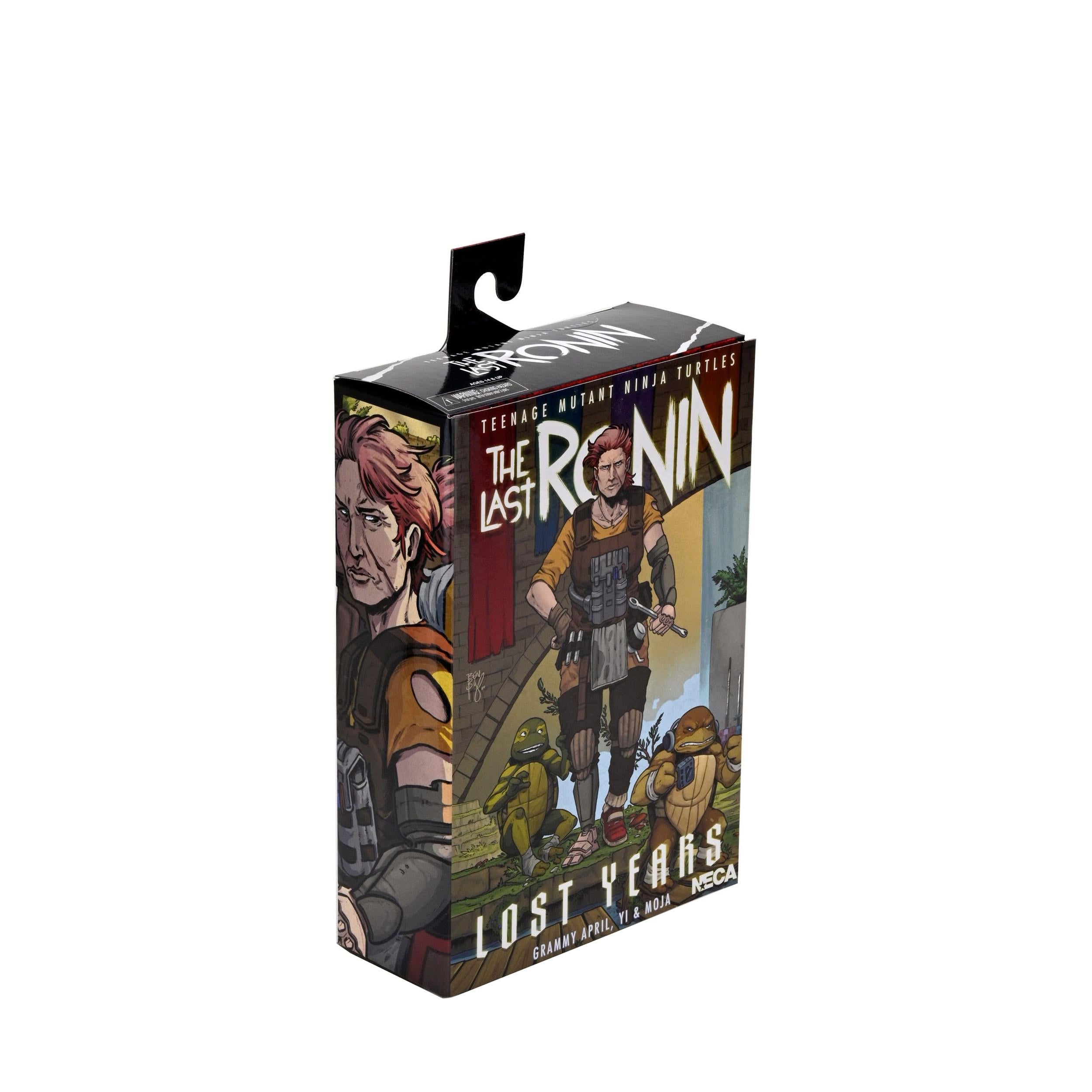 TMNT: Grammy April with Baby Yi & Moja (The Last Ronin)-Actionfiguren-NECA-Mighty Underground