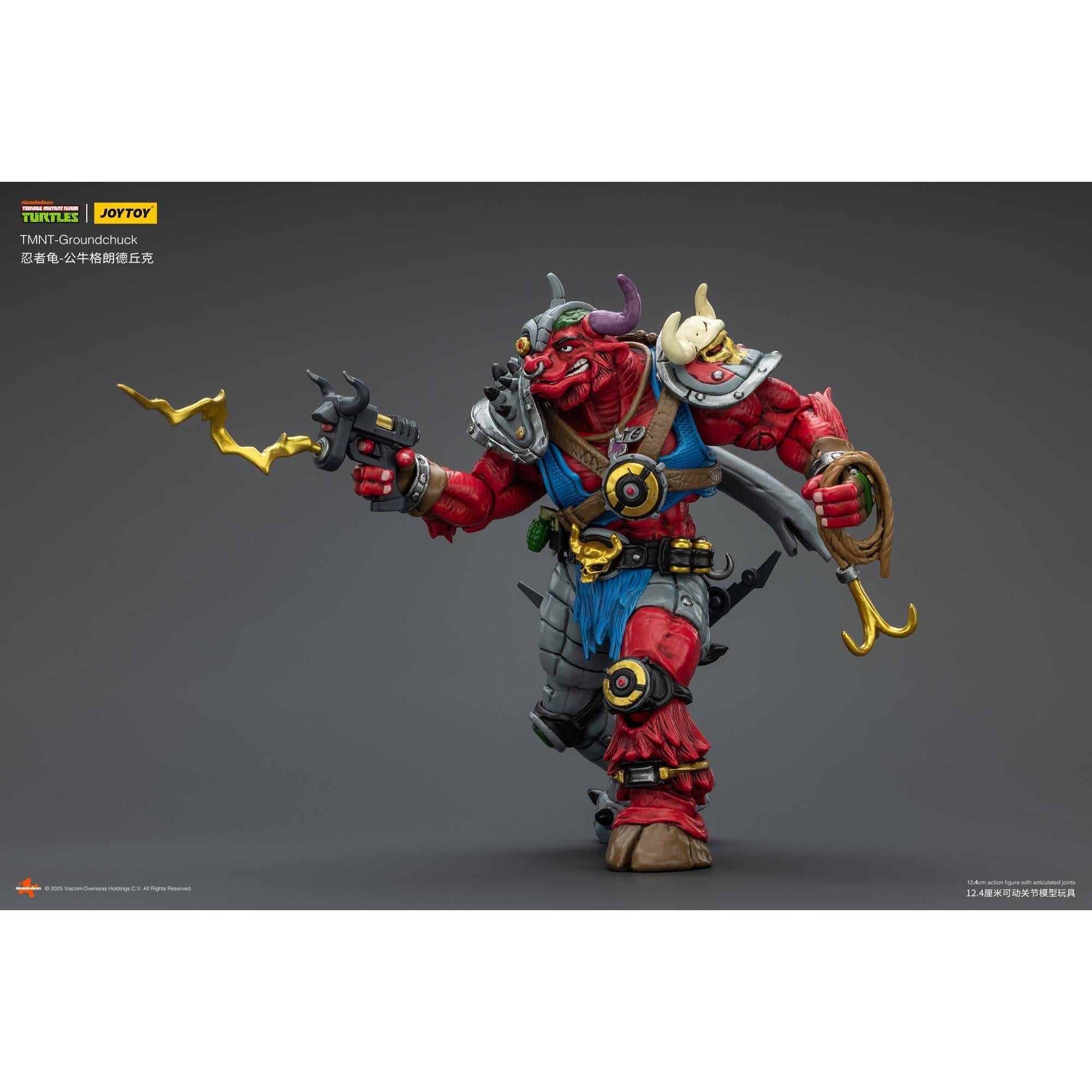 TMNT: Groundchuck - 1/18-Actionfiguren-JoyToy-Mighty Underground