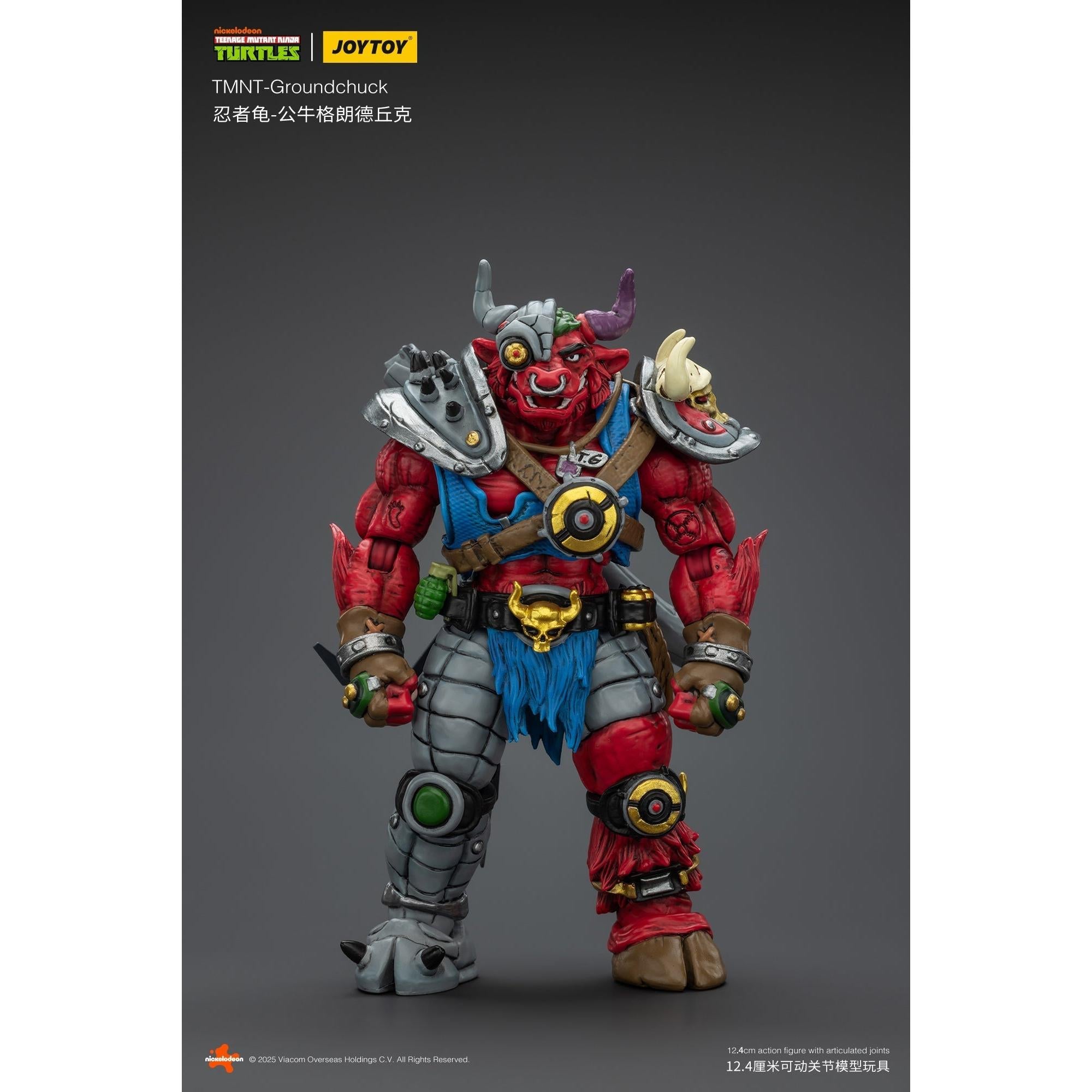 TMNT: Groundchuck - 1/18-Actionfiguren-JoyToy-Mighty Underground