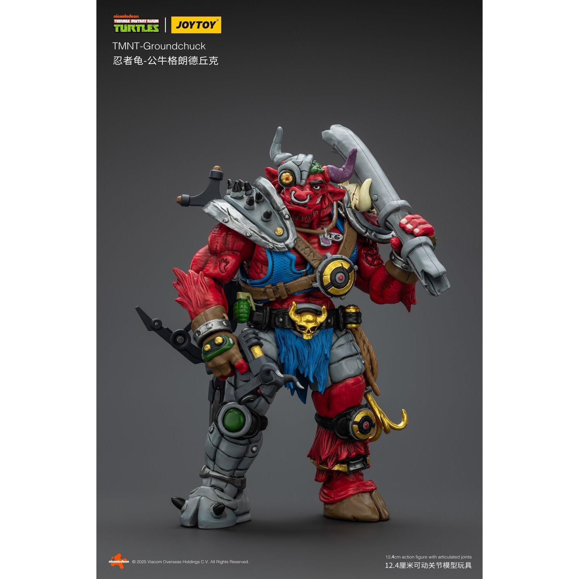 TMNT: Groundchuck - 1/18-Actionfiguren-JoyToy-Mighty Underground
