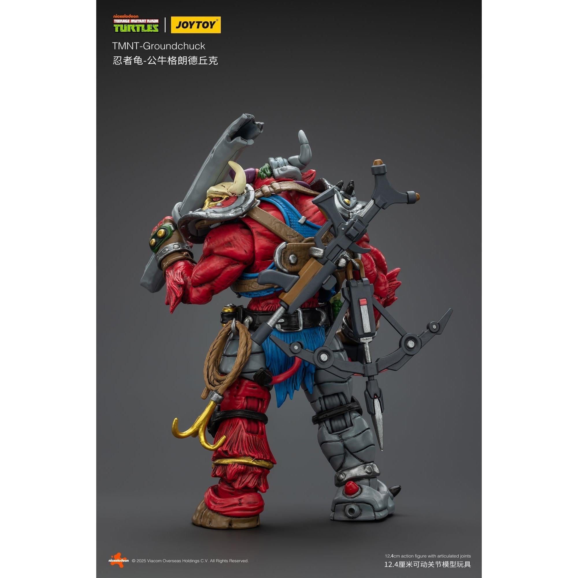 TMNT: Groundchuck - 1/18-Actionfiguren-JoyToy-Mighty Underground