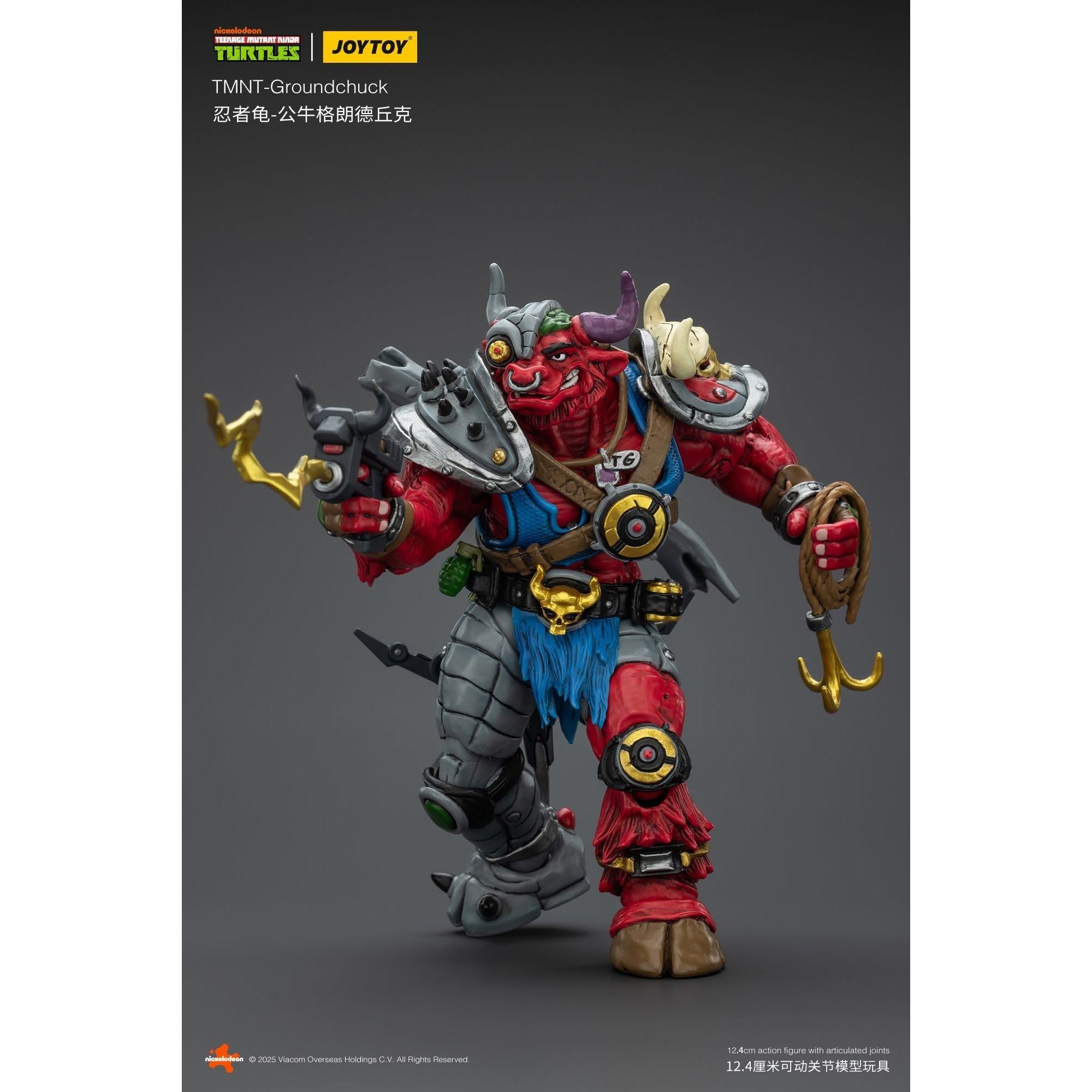 TMNT: Groundchuck - 1/18-Actionfiguren-JoyToy-Mighty Underground