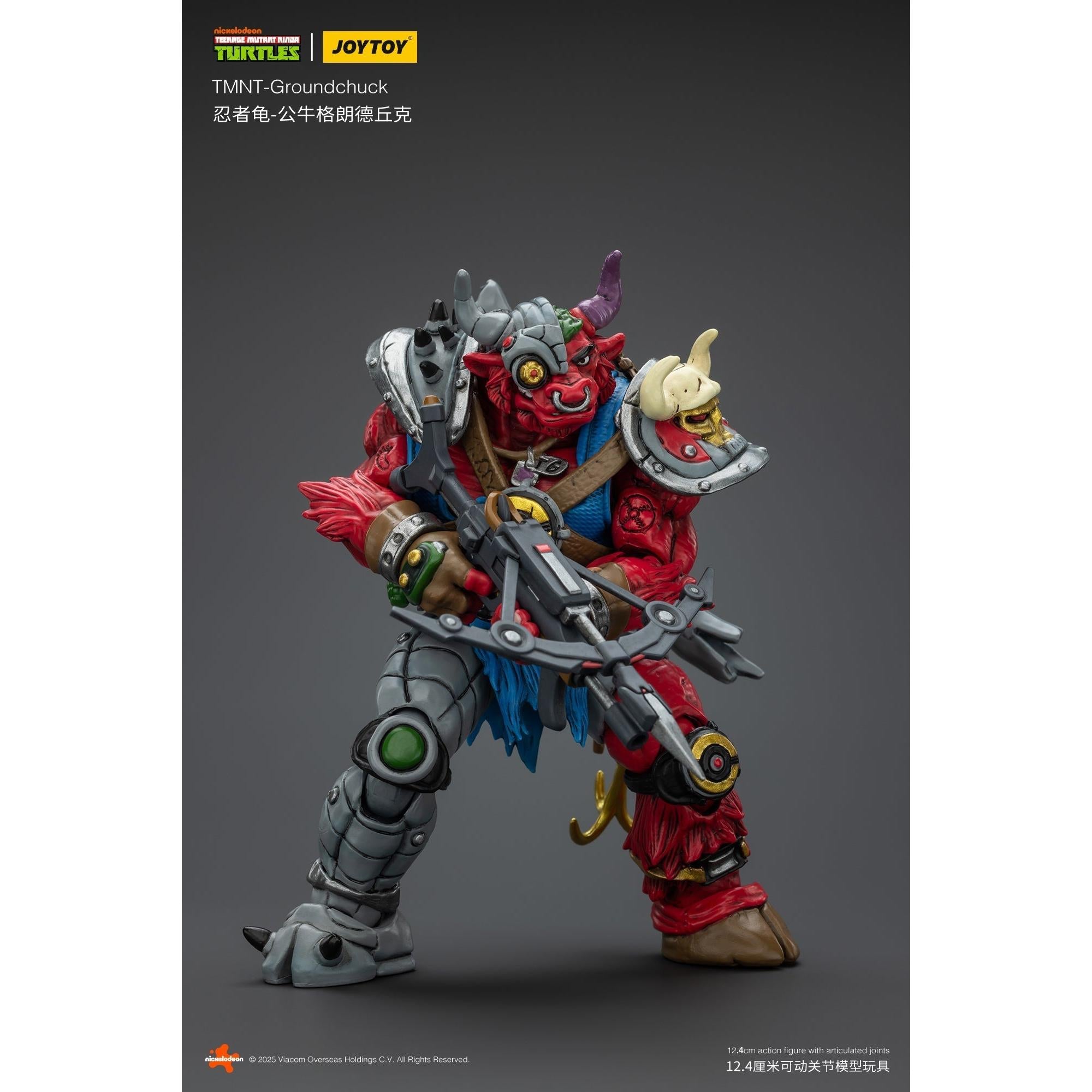 TMNT: Groundchuck - 1/18-Actionfiguren-JoyToy-Mighty Underground