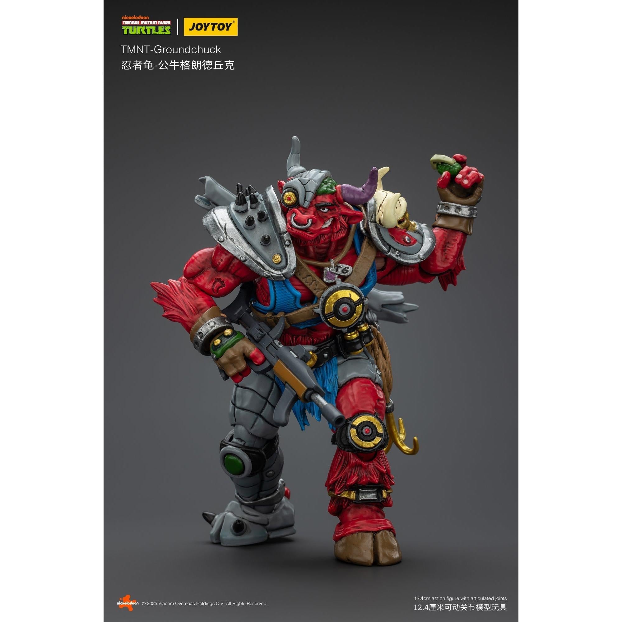 TMNT: Groundchuck - 1/18-Actionfiguren-JoyToy-Mighty Underground