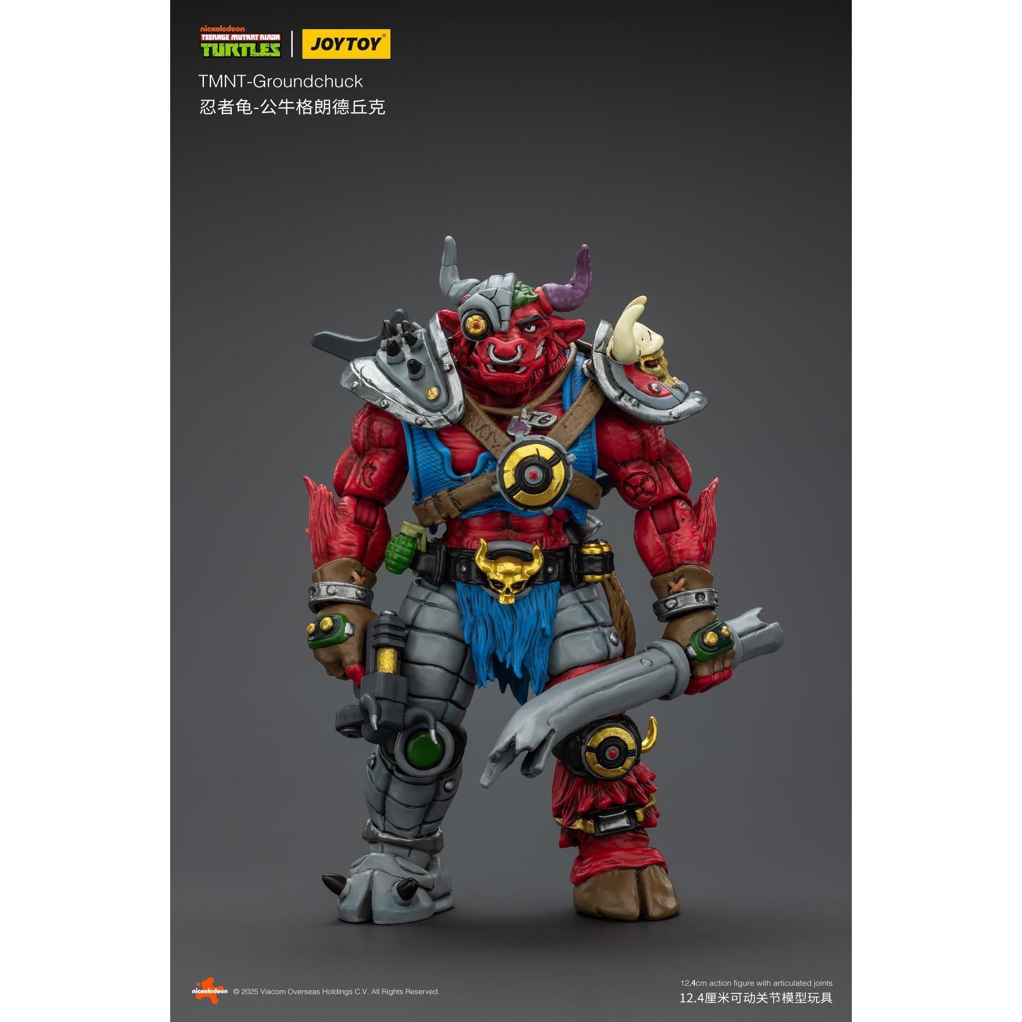 TMNT: Groundchuck - 1/18-Actionfiguren-JoyToy-Mighty Underground