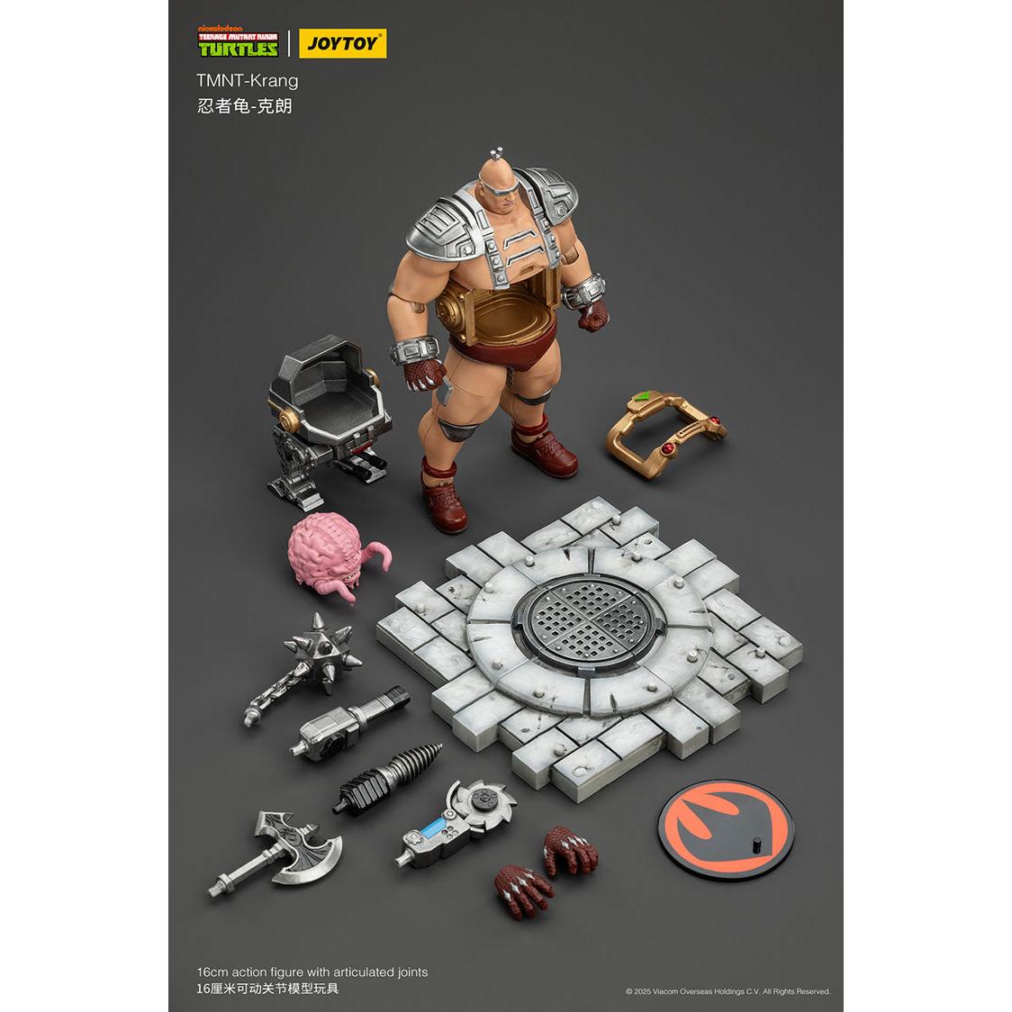 TMNT: Krang - 1/18-Actionfiguren-JoyToy-Mighty Underground