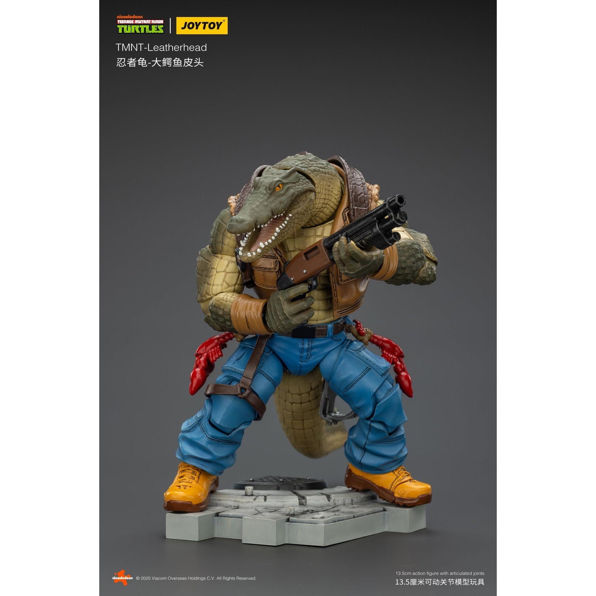 TMNT: Leatherhead - 1/18-Actionfiguren-JoyToy-Mighty Underground