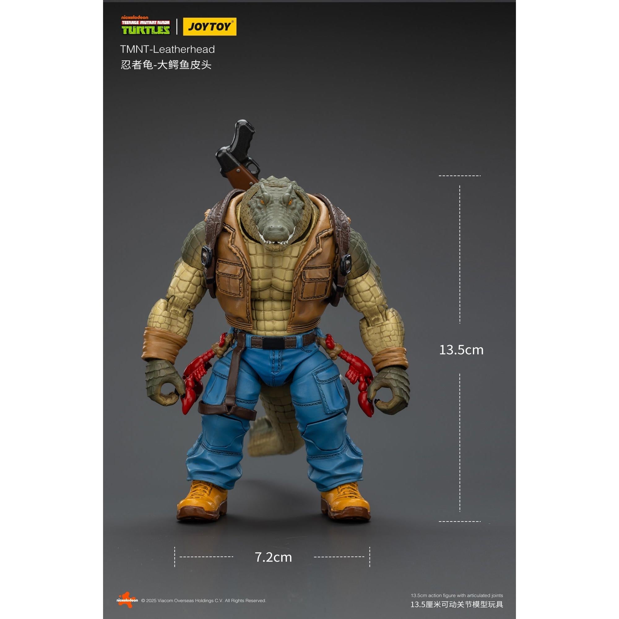 TMNT: Leatherhead - 1/18-Actionfiguren-JoyToy-Mighty Underground