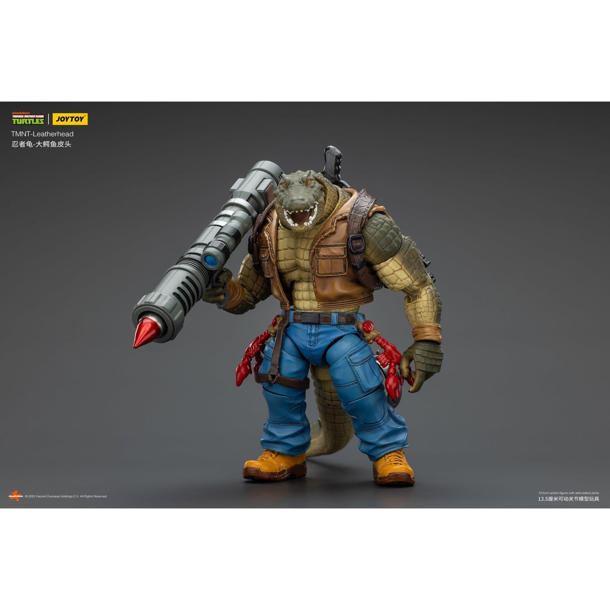 TMNT: Leatherhead - 1/18-Actionfiguren-JoyToy-Mighty Underground