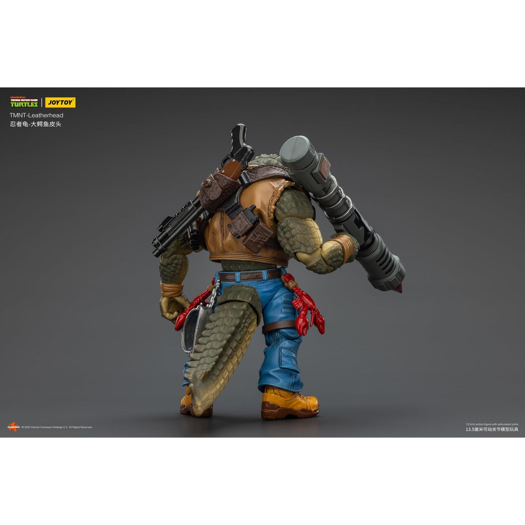 TMNT: Leatherhead - 1/18-Actionfiguren-JoyToy-Mighty Underground