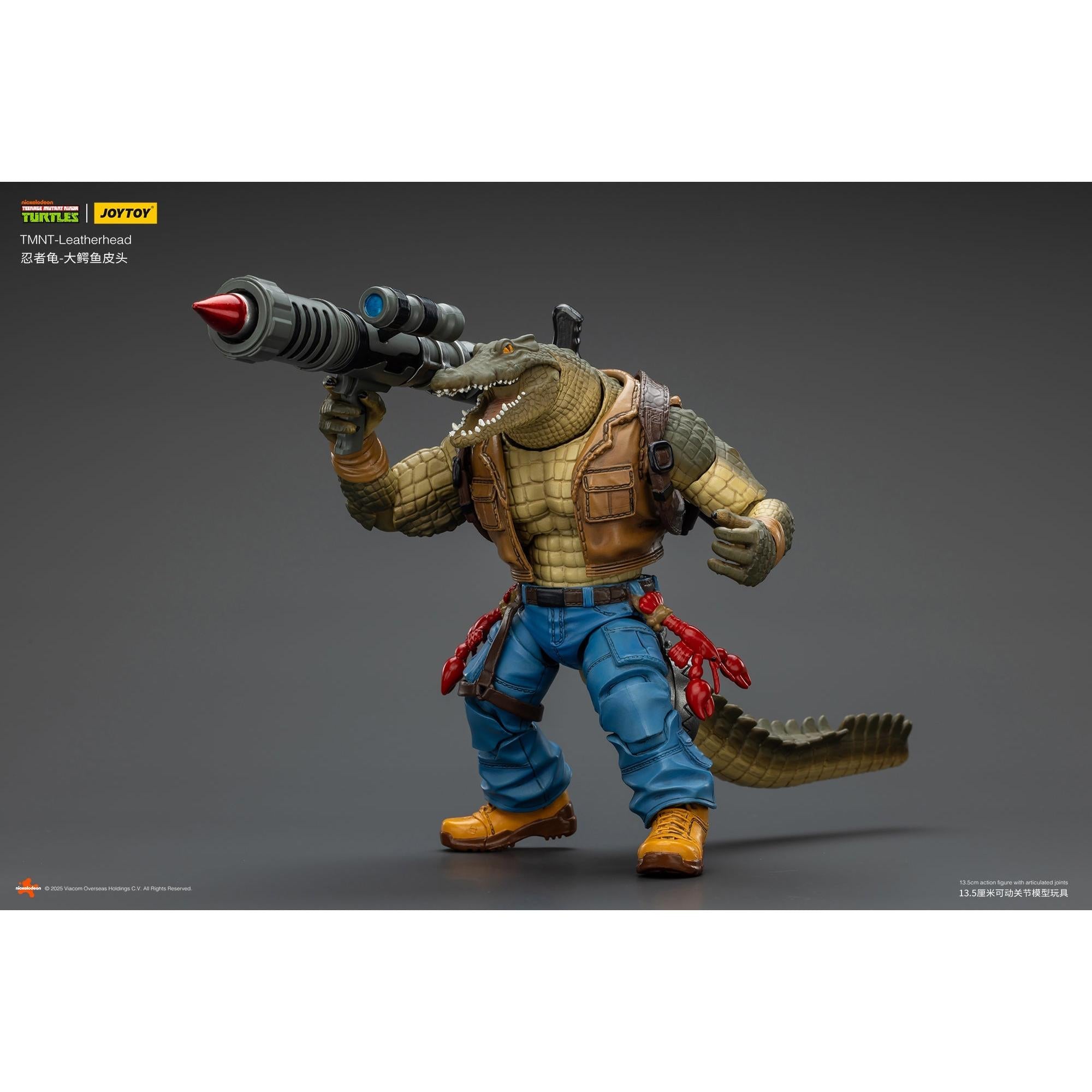 TMNT: Leatherhead - 1/18-Actionfiguren-JoyToy-Mighty Underground
