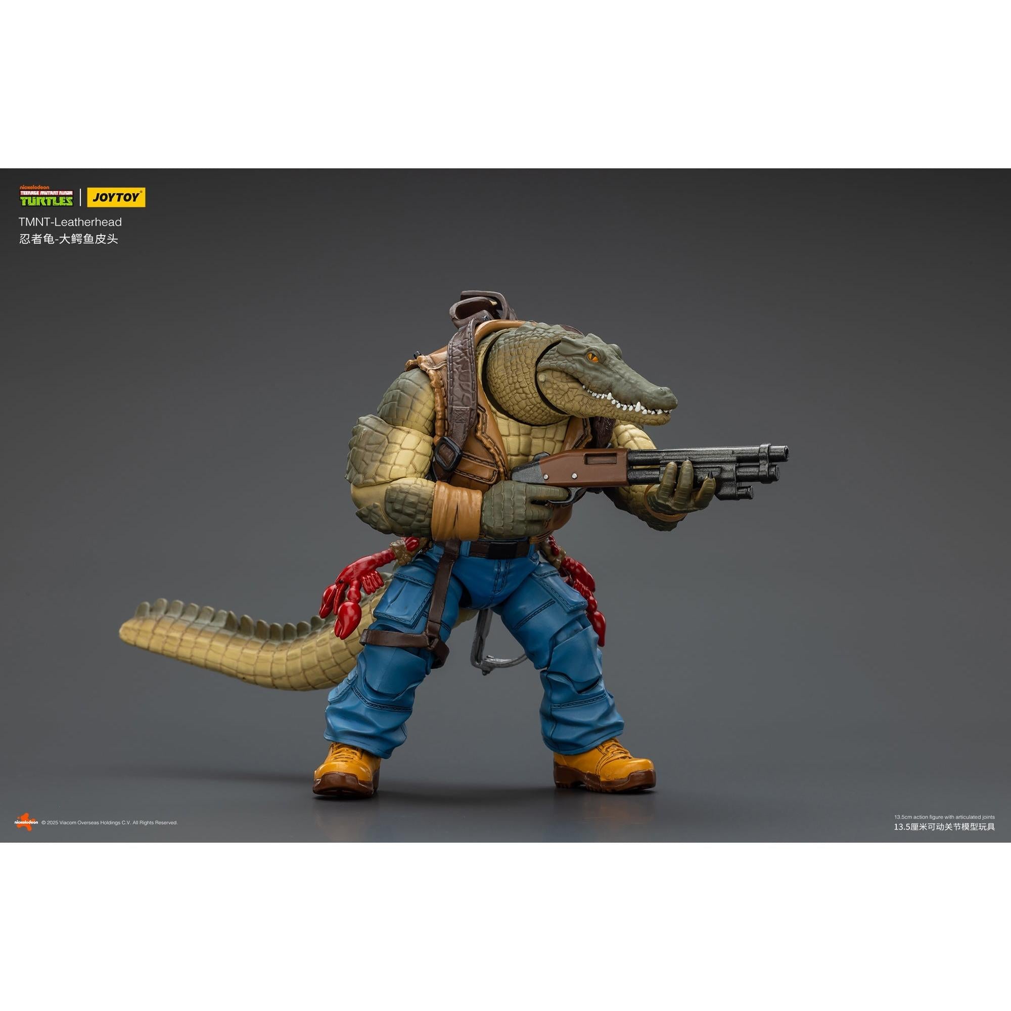 TMNT: Leatherhead - 1/18-Actionfiguren-JoyToy-Mighty Underground