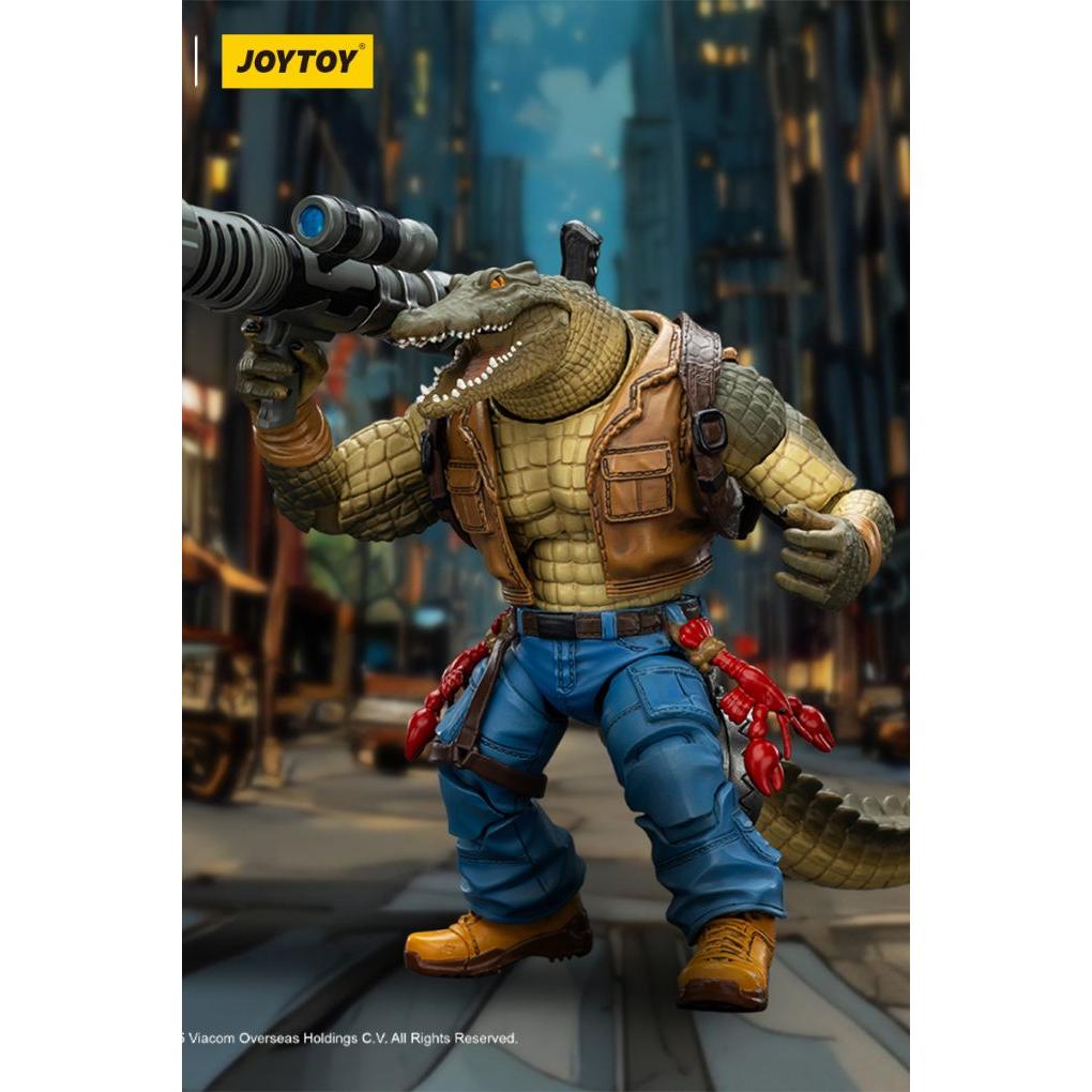 TMNT: Leatherhead - 1/18-Actionfiguren-JoyToy-Mighty Underground