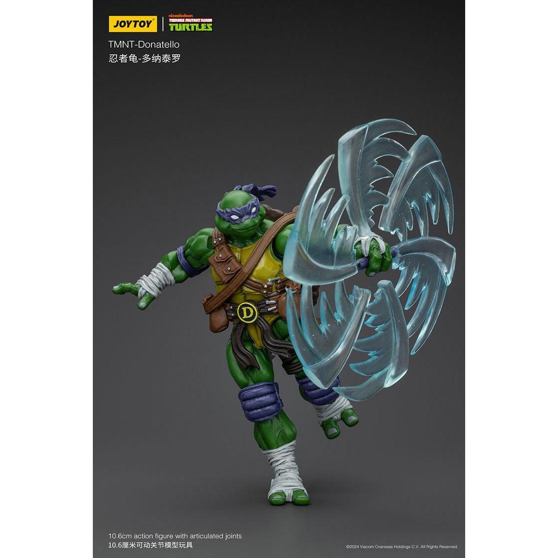 TMNT: Leonardo, Michelangelo, Donatello, Raphael - 4er Bundle - 1/18-Actionfiguren-JoyToy-Mighty Underground