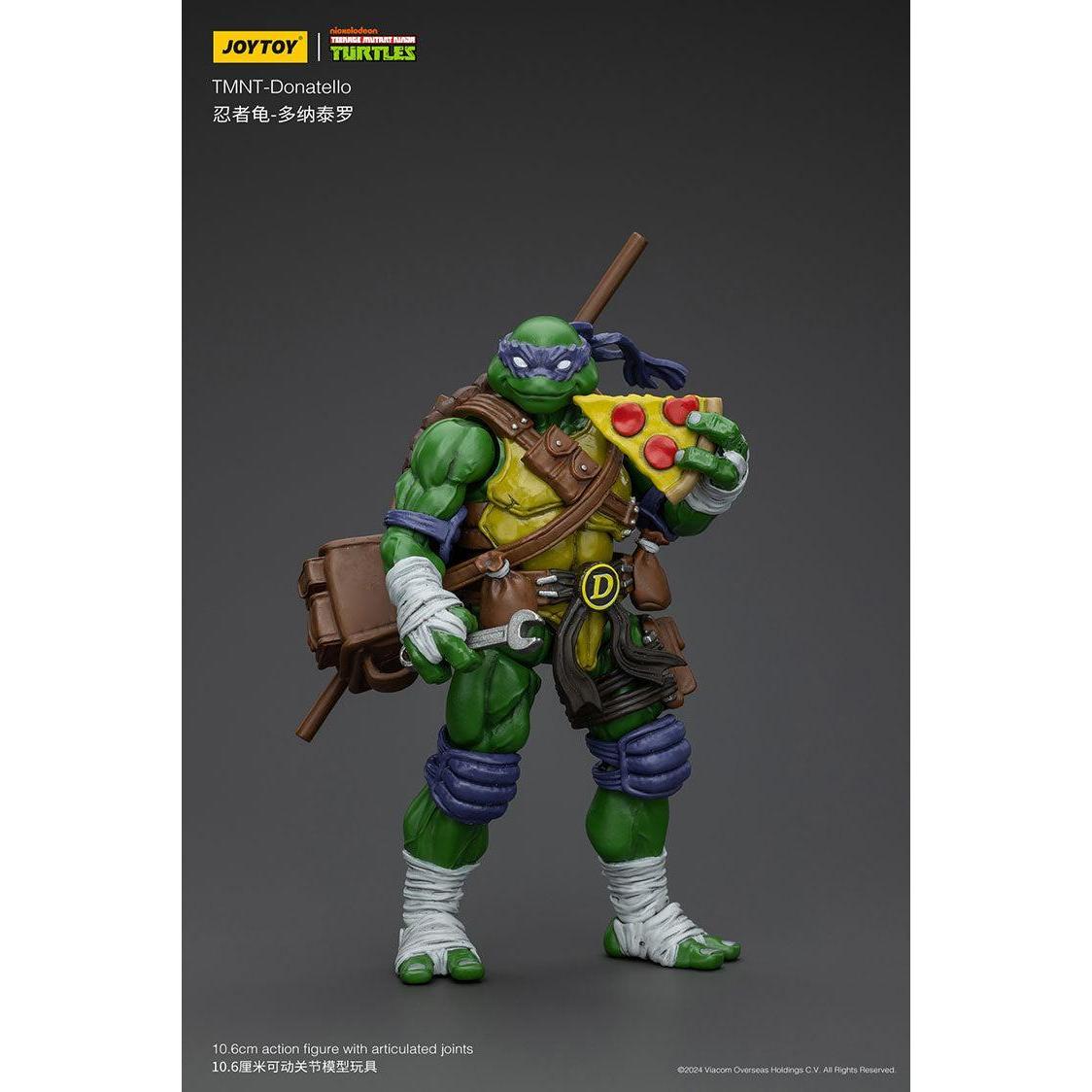 TMNT: Leonardo, Michelangelo, Donatello, Raphael - 4er Bundle - 1/18-Actionfiguren-JoyToy-Mighty Underground