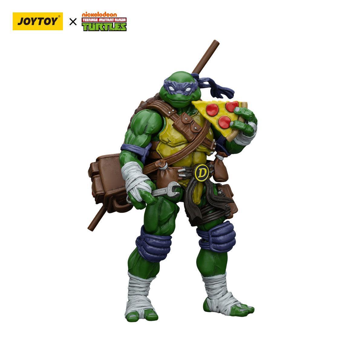 TMNT: Leonardo, Michelangelo, Donatello, Raphael - 4er Bundle - 1/18-Actionfiguren-JoyToy-Mighty Underground