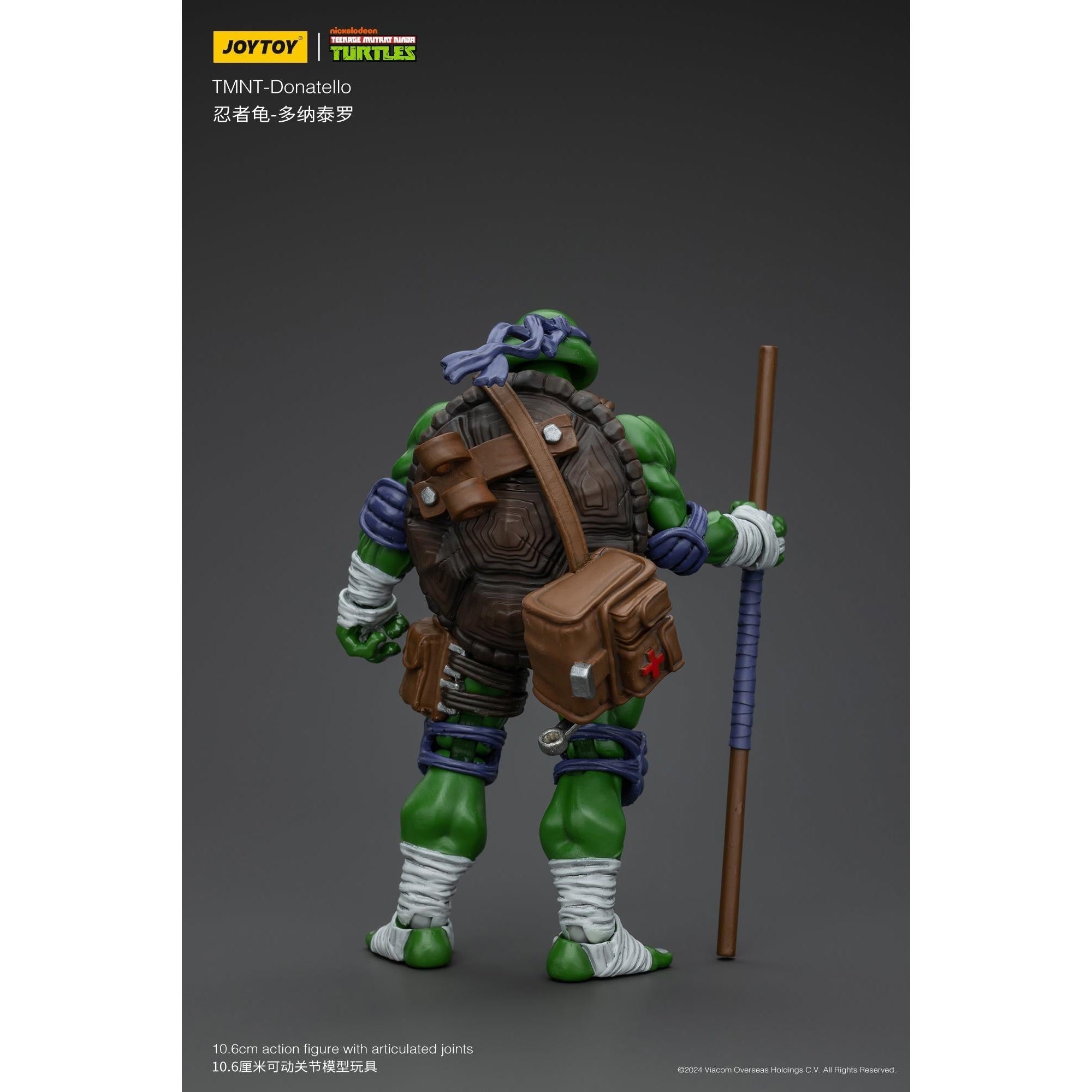 TMNT: Leonardo, Michelangelo, Donatello, Raphael - 4er Bundle - 1/18-Actionfiguren-JoyToy-Mighty Underground