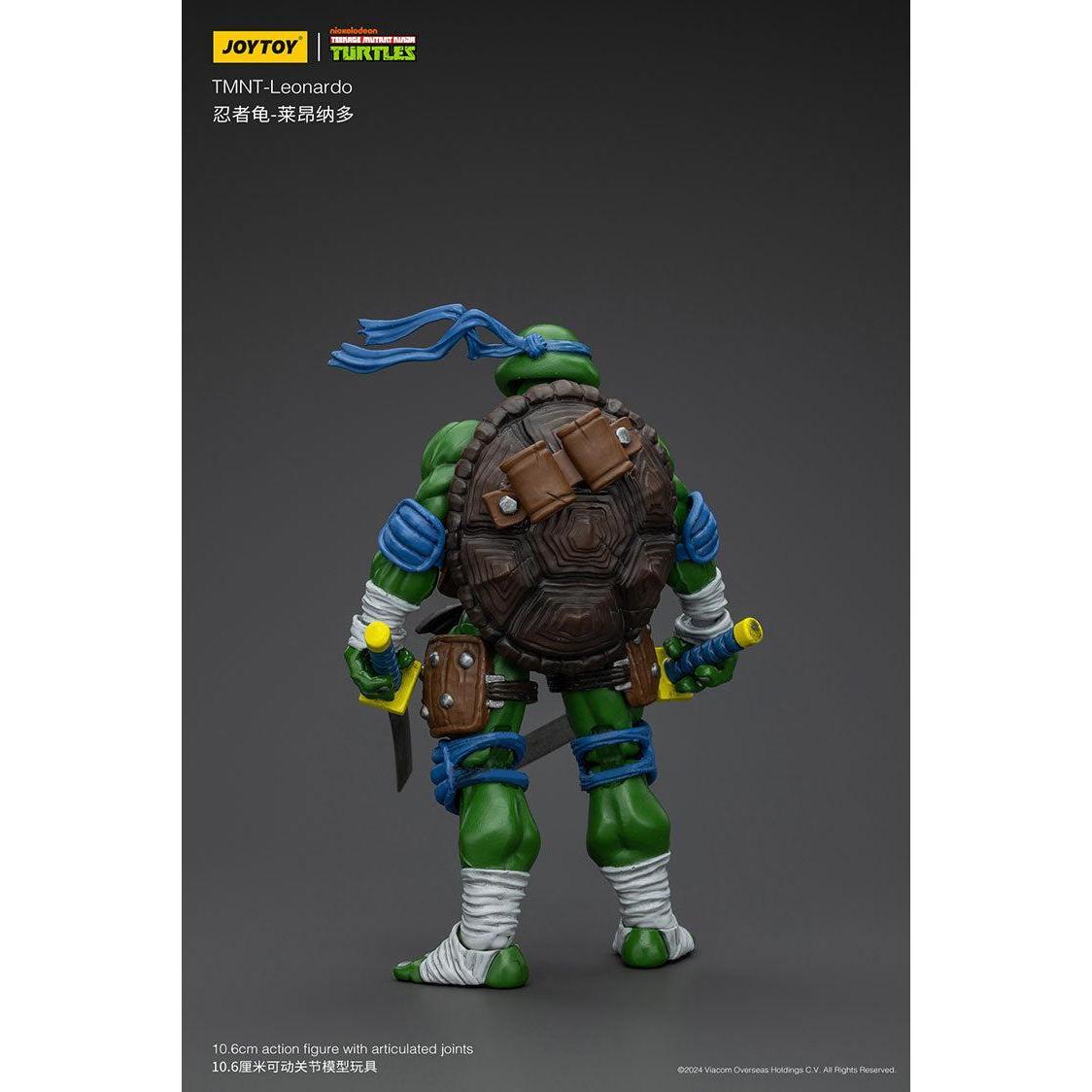 TMNT: Leonardo, Michelangelo, Donatello, Raphael - 4er Bundle - 1/18-Actionfiguren-JoyToy-Mighty Underground