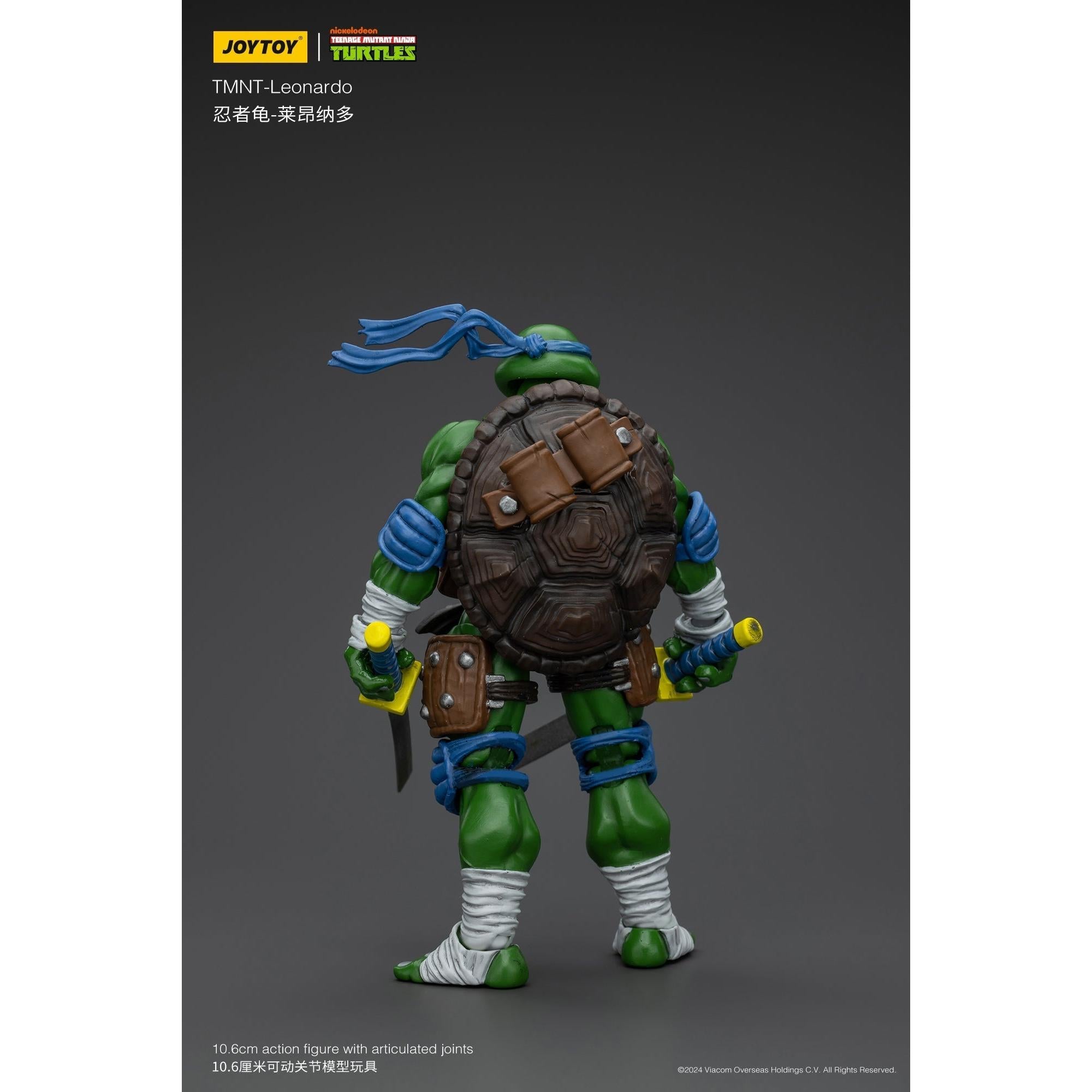 TMNT: Leonardo, Michelangelo, Donatello, Raphael - 4er Bundle - 1/18-Actionfiguren-JoyToy-Mighty Underground