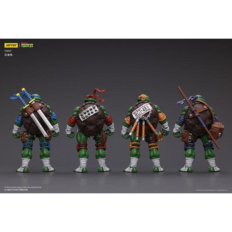 TMNT: Leonardo, Michelangelo, Donatello, Raphael - 4er Bundle - 1/18-Actionfiguren-JoyToy-Mighty Underground