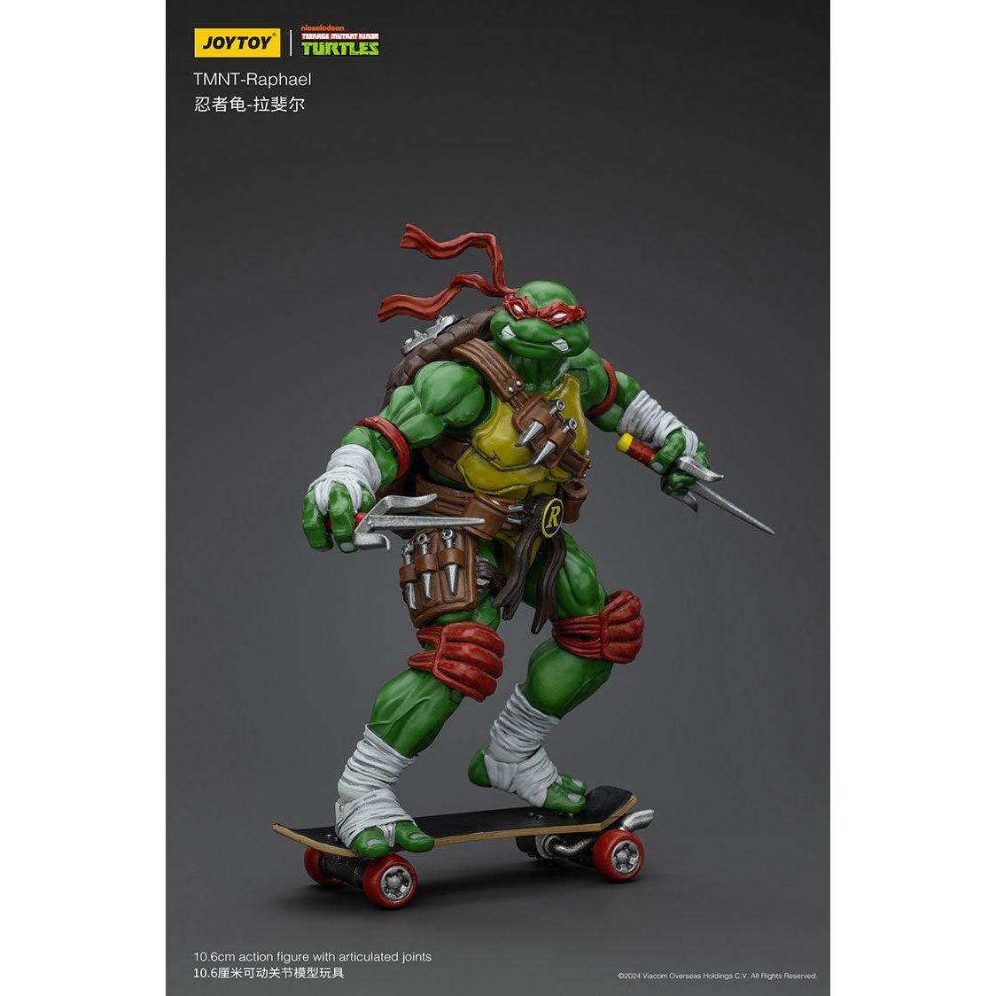 TMNT: Leonardo, Michelangelo, Donatello, Raphael - 4er Bundle - 1/18-Actionfiguren-JoyToy-Mighty Underground