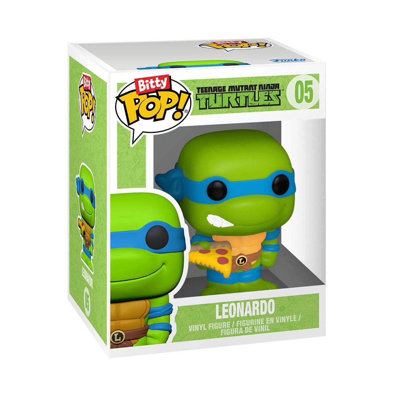 TMNT: Leonardo with Turtle Van - Bitty POP! Rides-POP! + Funkos-Funko-Mighty Underground