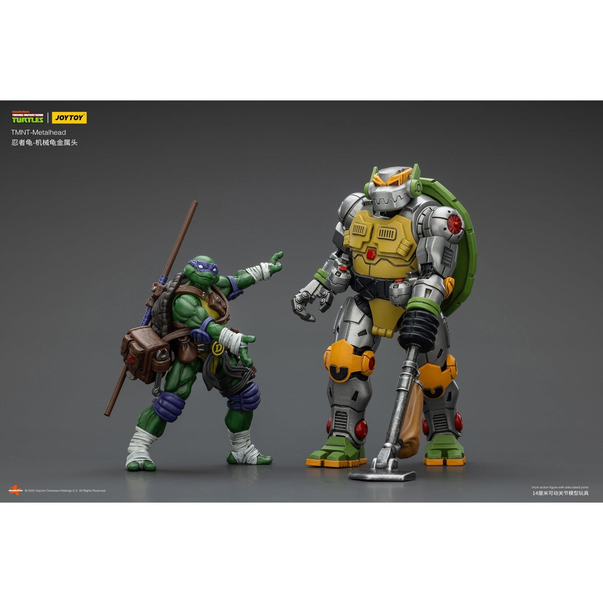 TMNT: Metalhead - 1/18-Actionfiguren-JoyToy-Mighty Underground