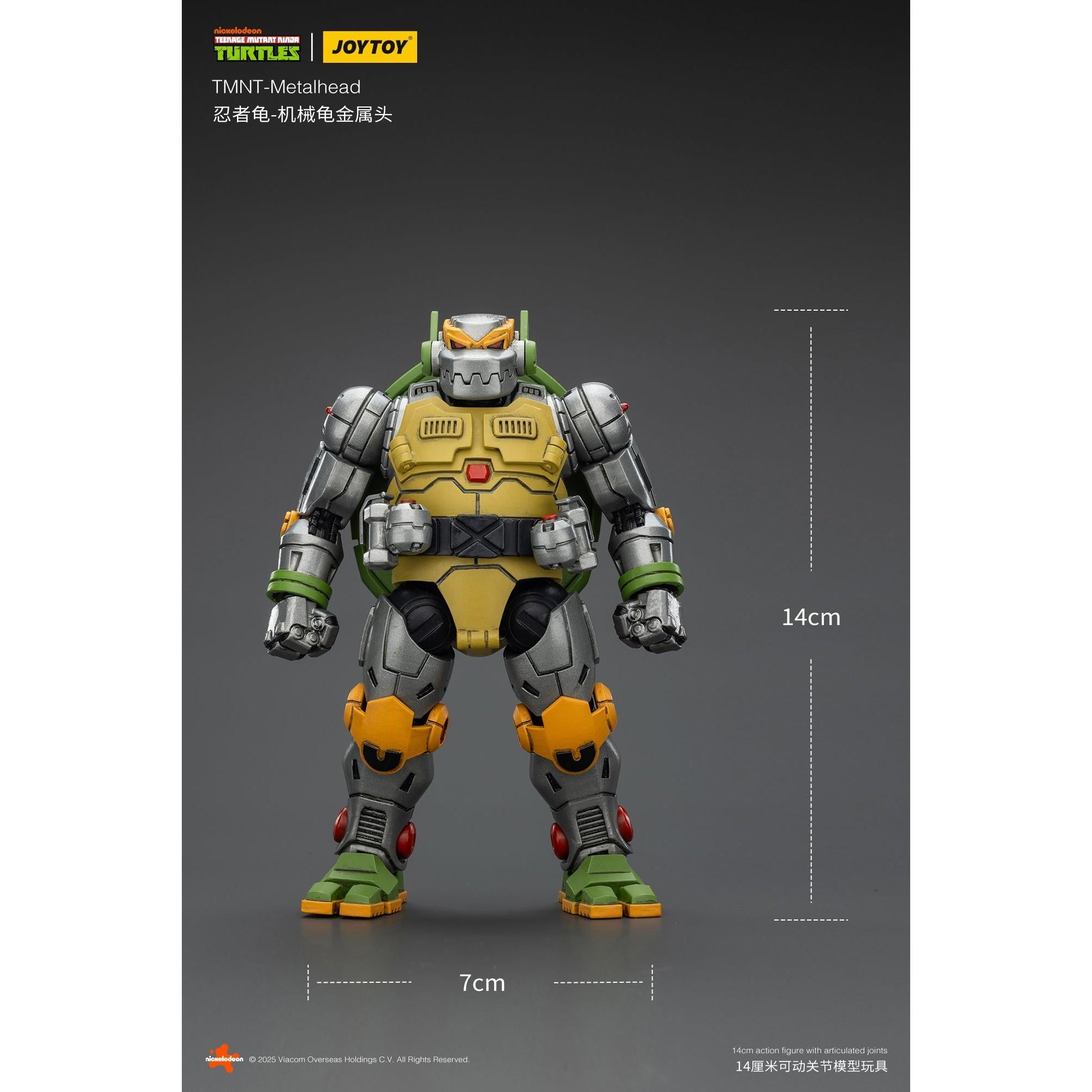 TMNT: Metalhead - 1/18-Actionfiguren-JoyToy-Mighty Underground