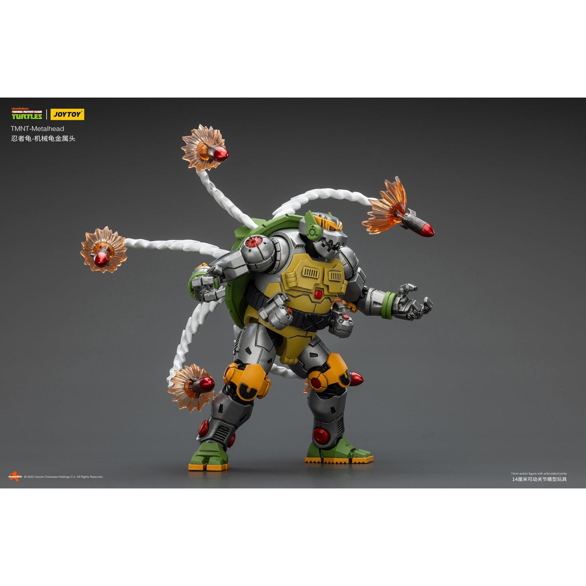 TMNT: Metalhead - 1/18-Actionfiguren-JoyToy-Mighty Underground
